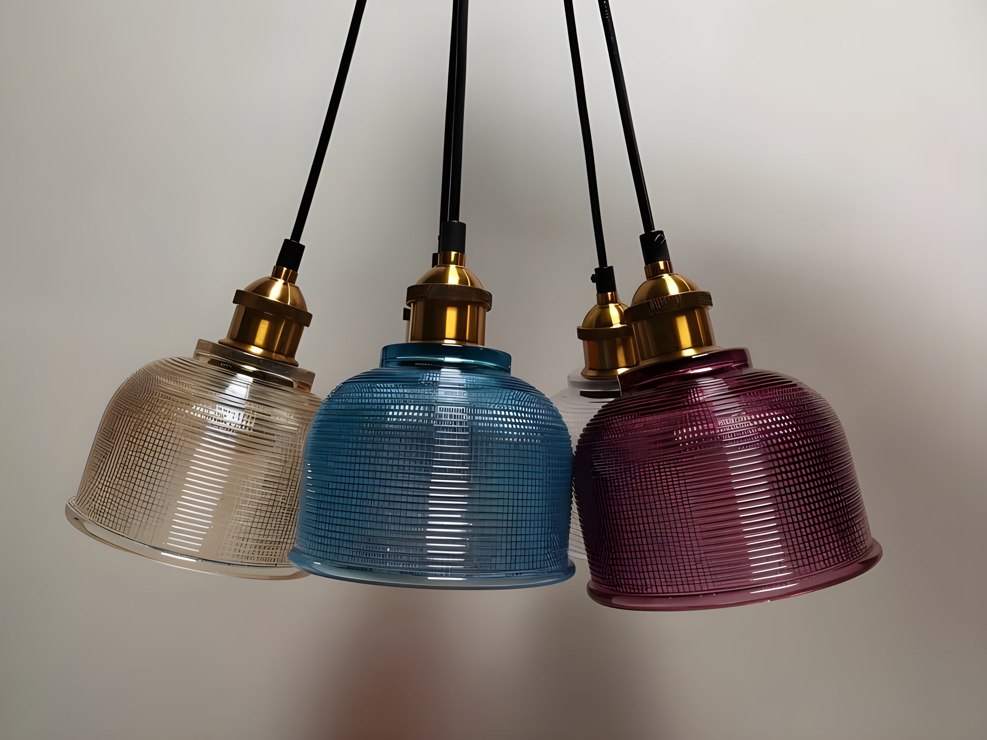 HeritageGlow Light - Glänzende Vintage-Glocken-Pendelleuchte