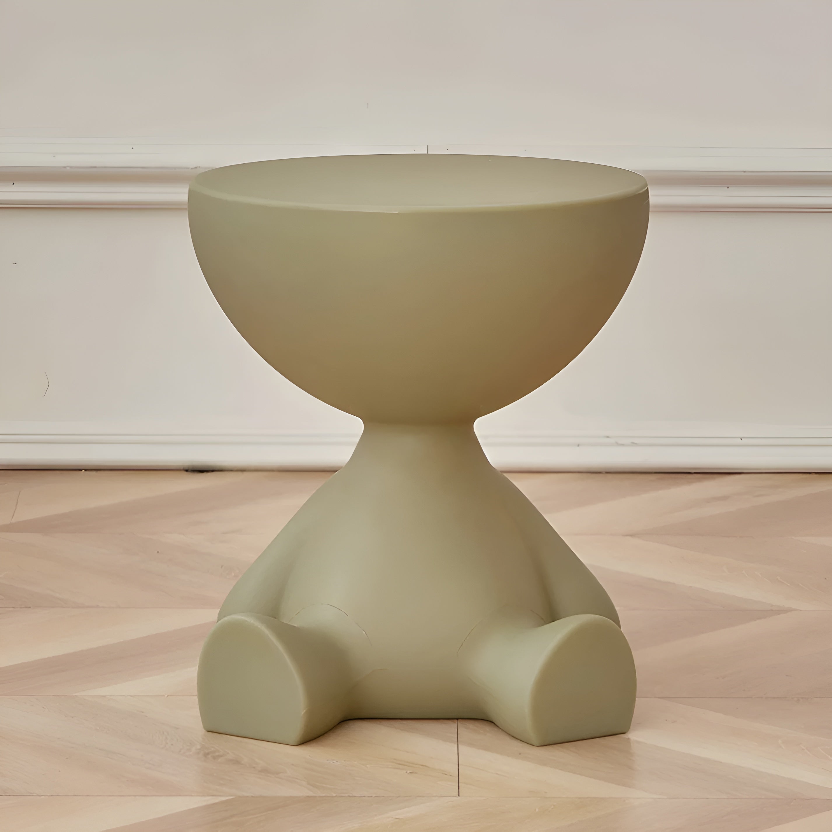 Runder Couchtisch – Luxuriös & Modern | Eleganter Wohnzimmertisch für Stilvolle Einrichtung - Dunkelgrün - Wohnzubehör