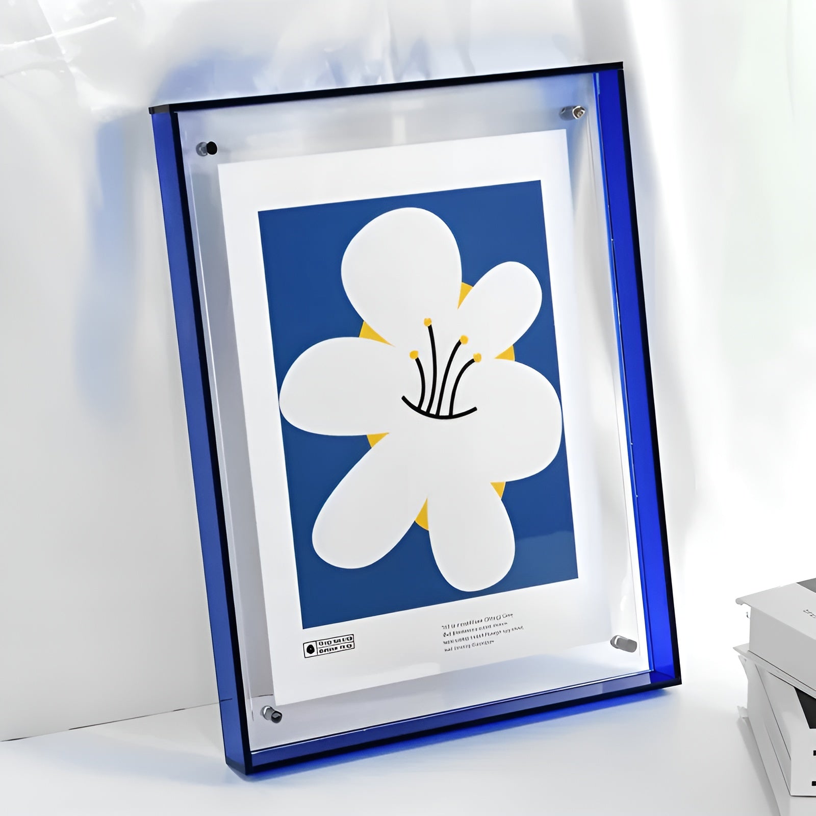 Acryl Bilderrahmen – Neon Design im Stil der 80er | Modern und Dekorativ