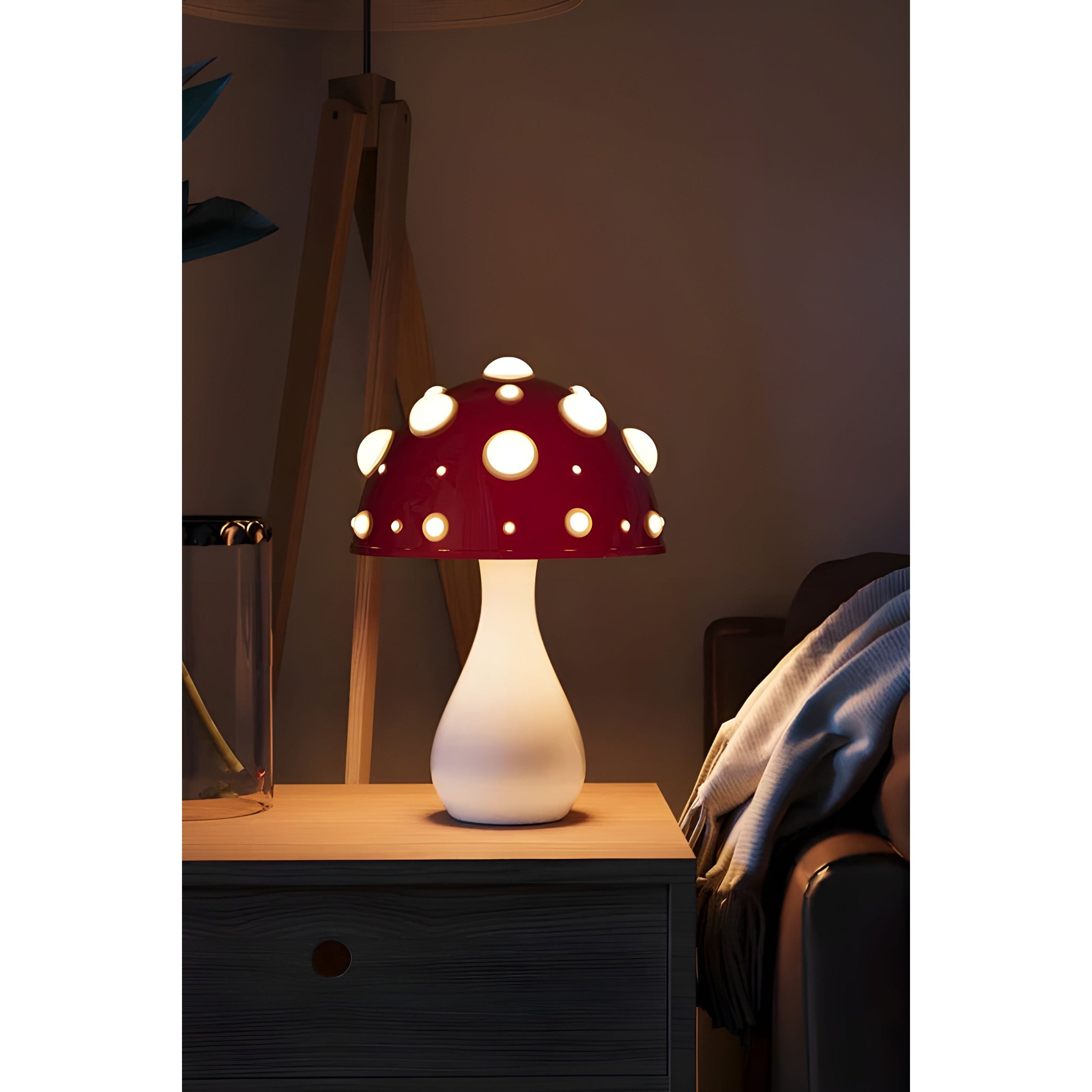 CozyShroom Lamp - Dekorative Pilz-Tischlampe