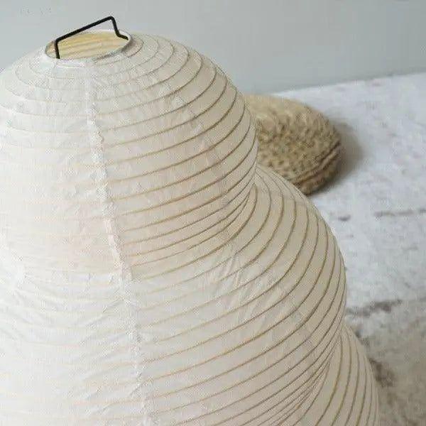 Japanische Wabi-Sabi Stehleuchte - Reispapier-Lampe - Elegare - DEA002 -   