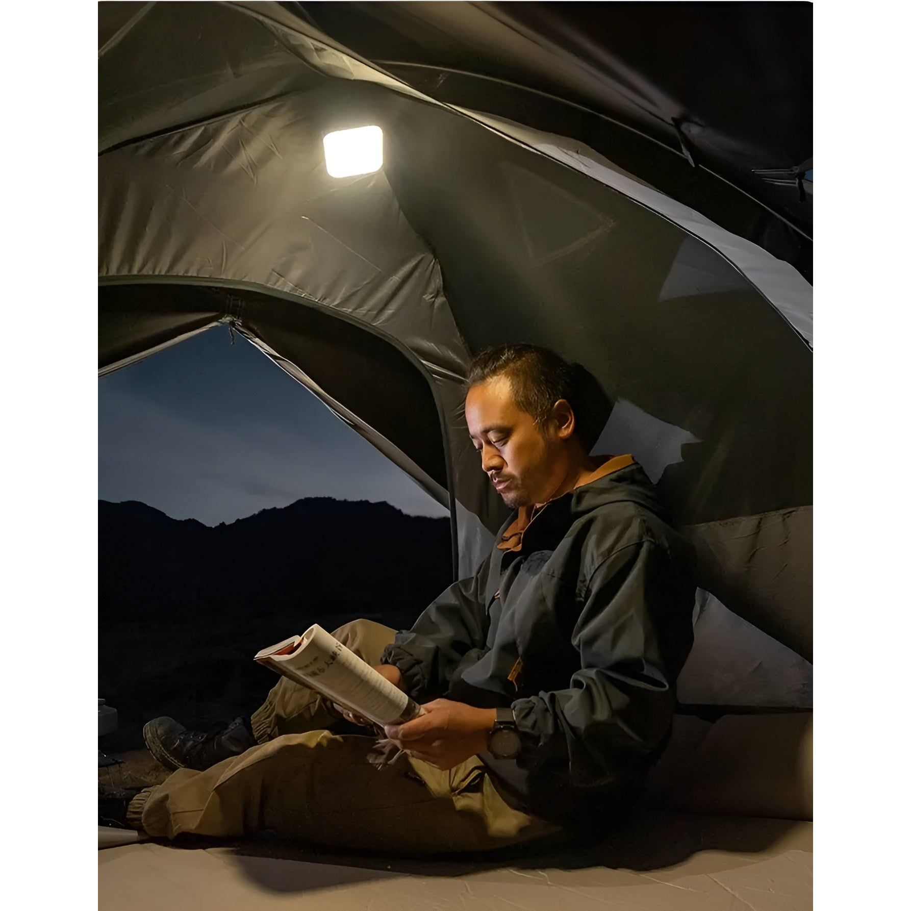 DuraShine Lampe - Wiederaufladbare Magnetische LED-Campinglampe für Ease-Abenteuer - Elegare