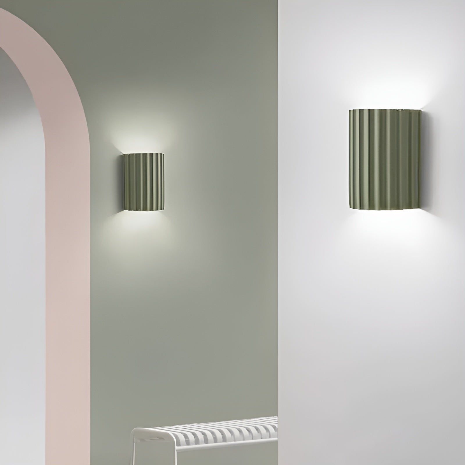 LuminaChic Sconce - Minimalistische moderne LED-Wandleuchte - Elegare