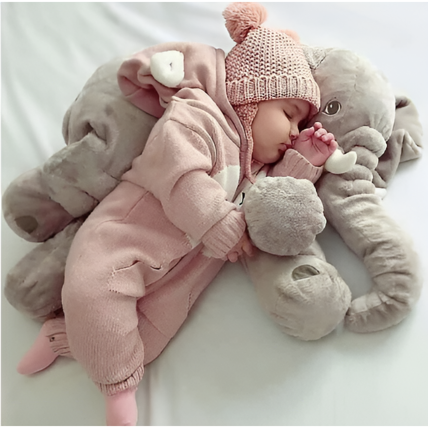 Pachyderm Pillow -  Superweiches Elefanten Kuscheltier für Babys - Elegare