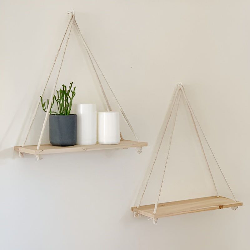 Chic SwingShelf - Minimalistisches Multifunktionales Hängendes Wandregal - Elegare