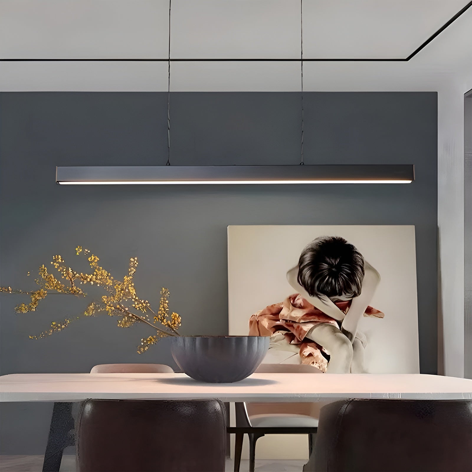LED-Hängelampe aus Eisen – Hochwertig und Elegant | Für Küche, Essbereich und Wohnzimmer