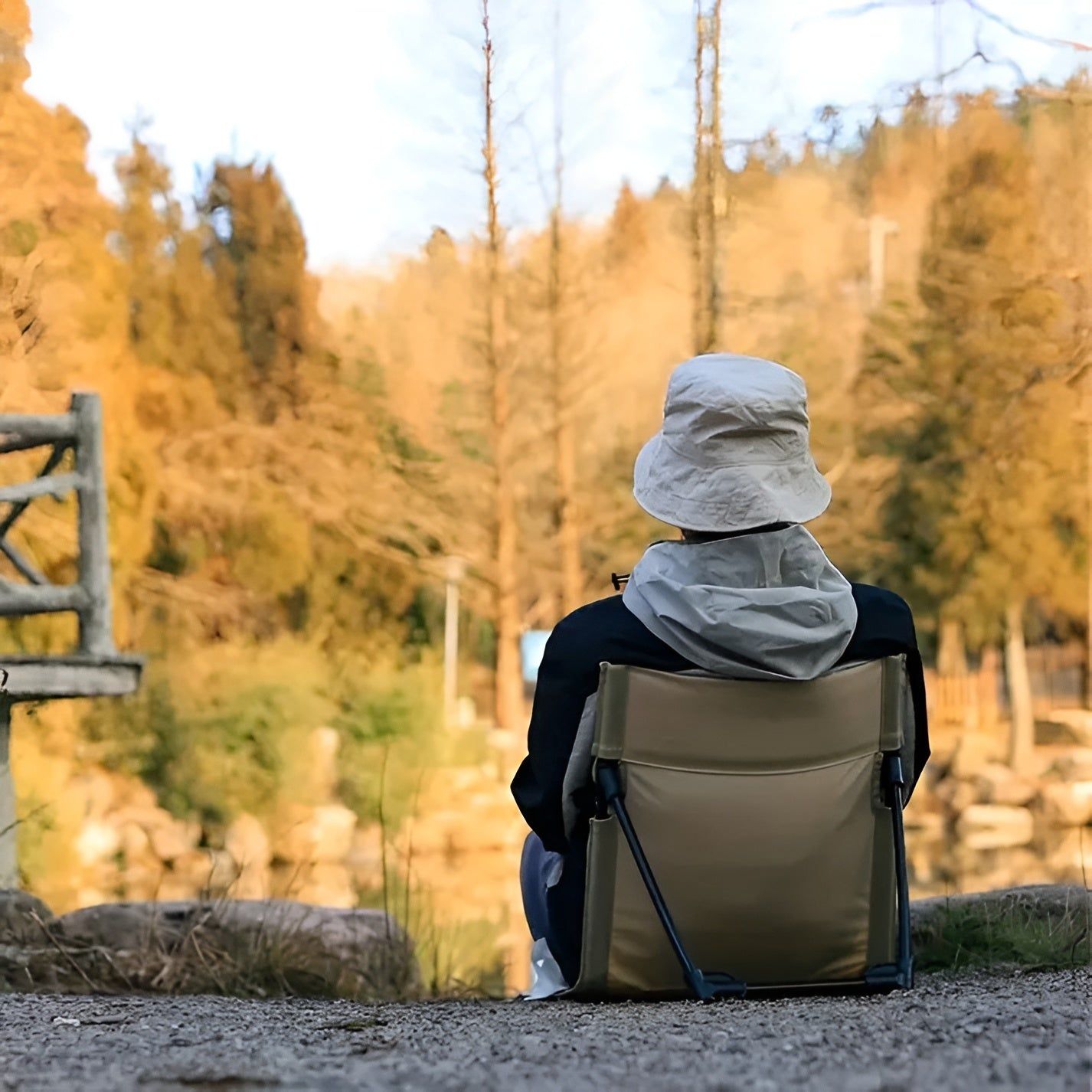 LeisureFold Chair - Leichter, Tragbarer Camping-Klappstuhl Elegare