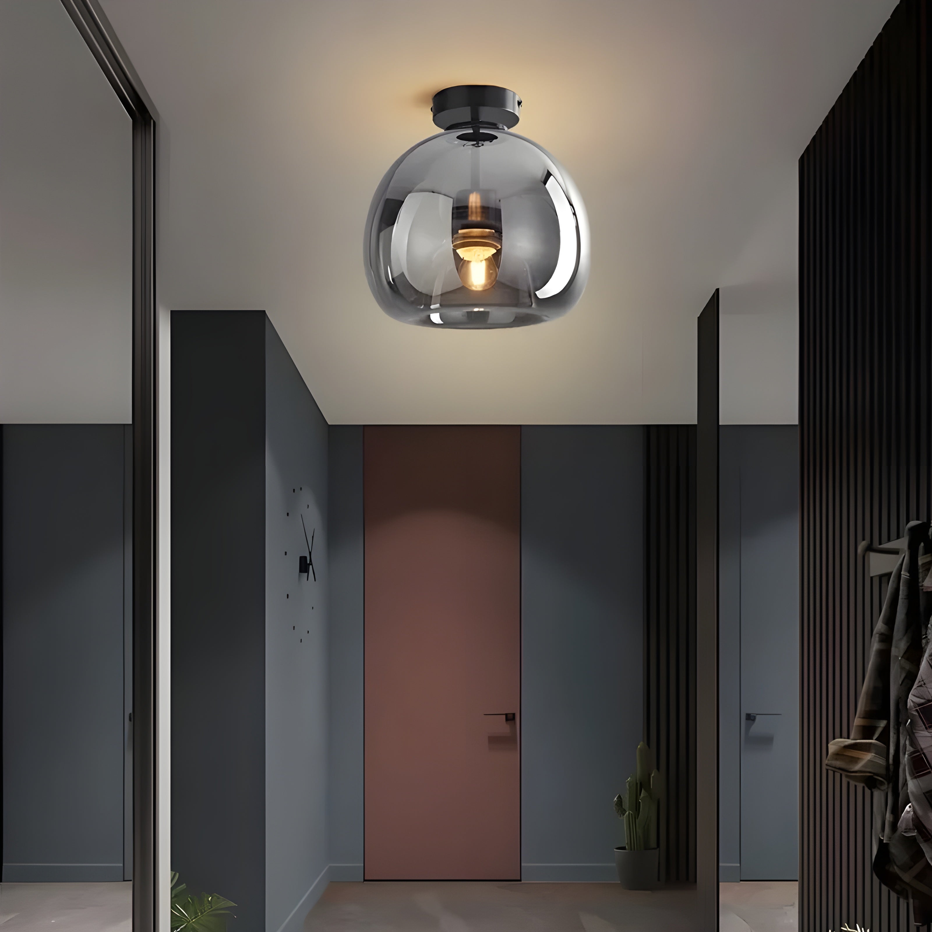 LustroCeil Light - Minimalistische Glas-Deckenleuchte