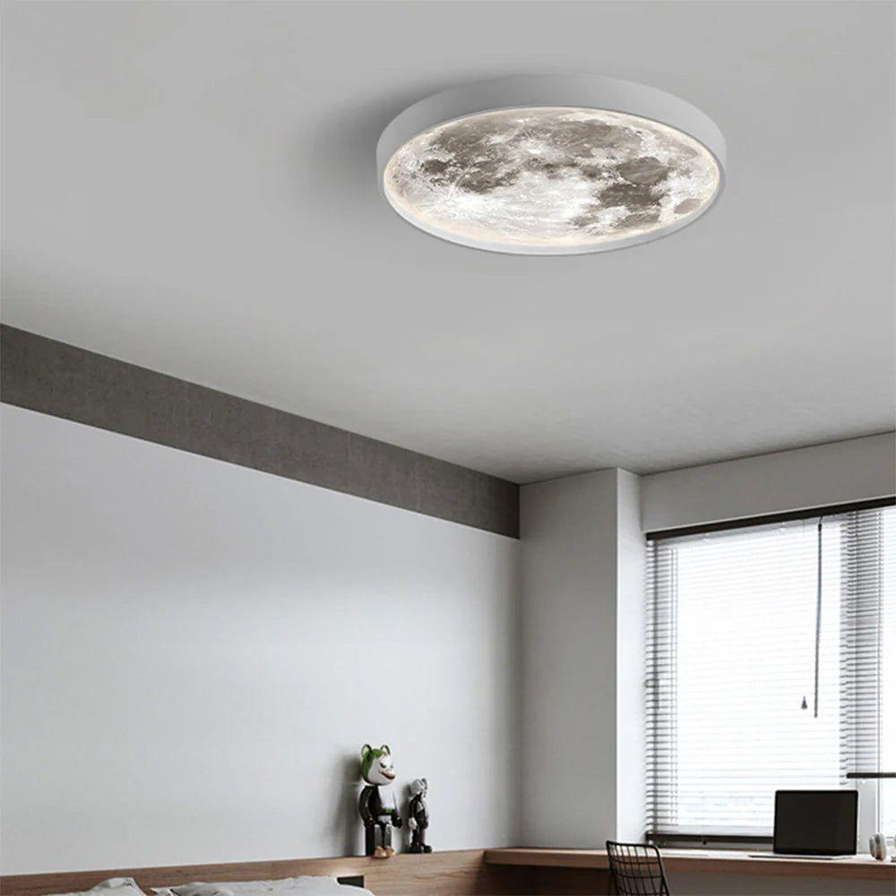 MoonGlow Light - Moderne Metall LED Deckenleuchte