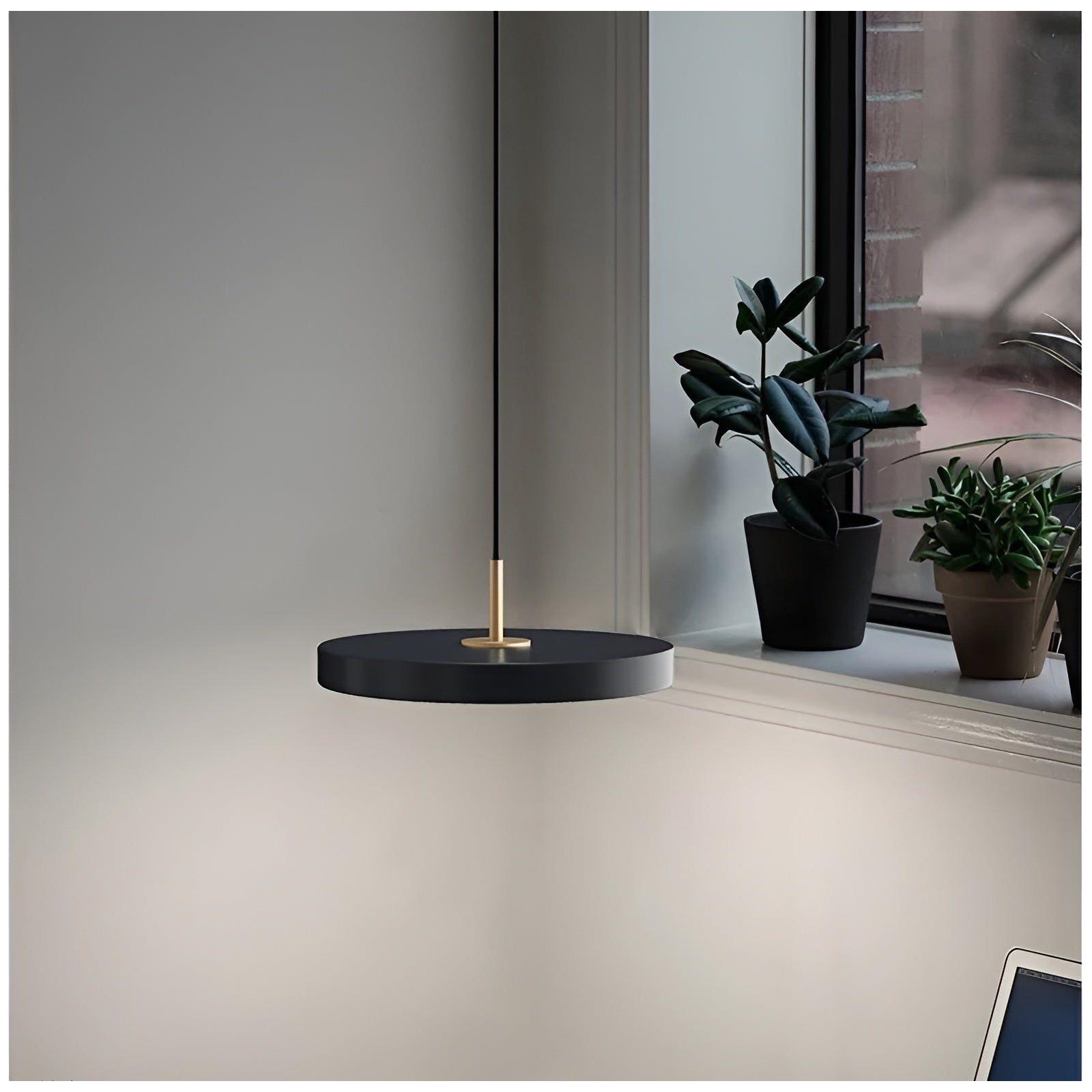 ModernDisc Light - Moderne Skandinavische LED Pendelleuchte Elegare