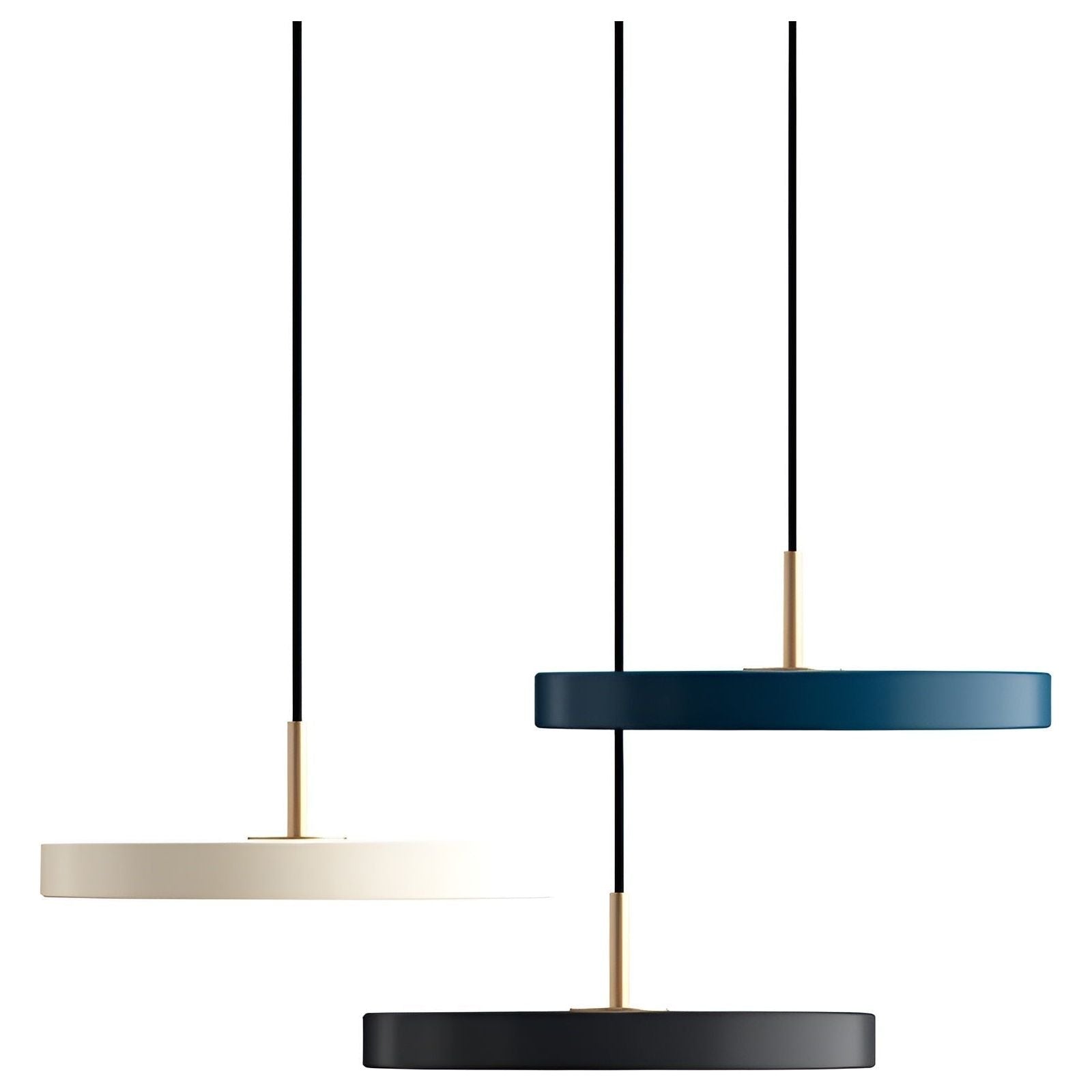 ModernDisc Light - Moderne Skandinavische LED Pendelleuchte Elegare