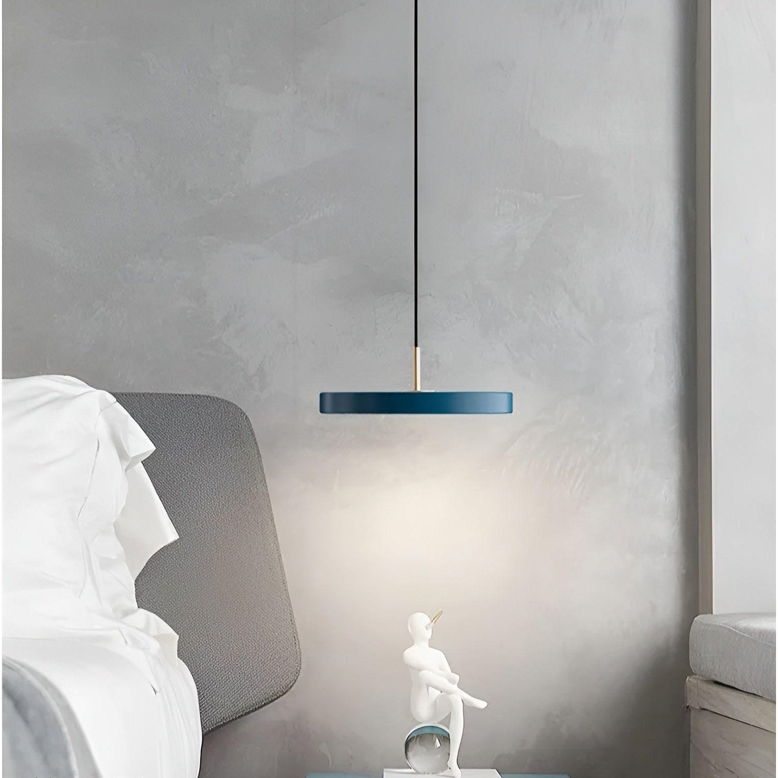 ModernDisc Light - Moderne Skandinavische LED Pendelleuchte Elegare