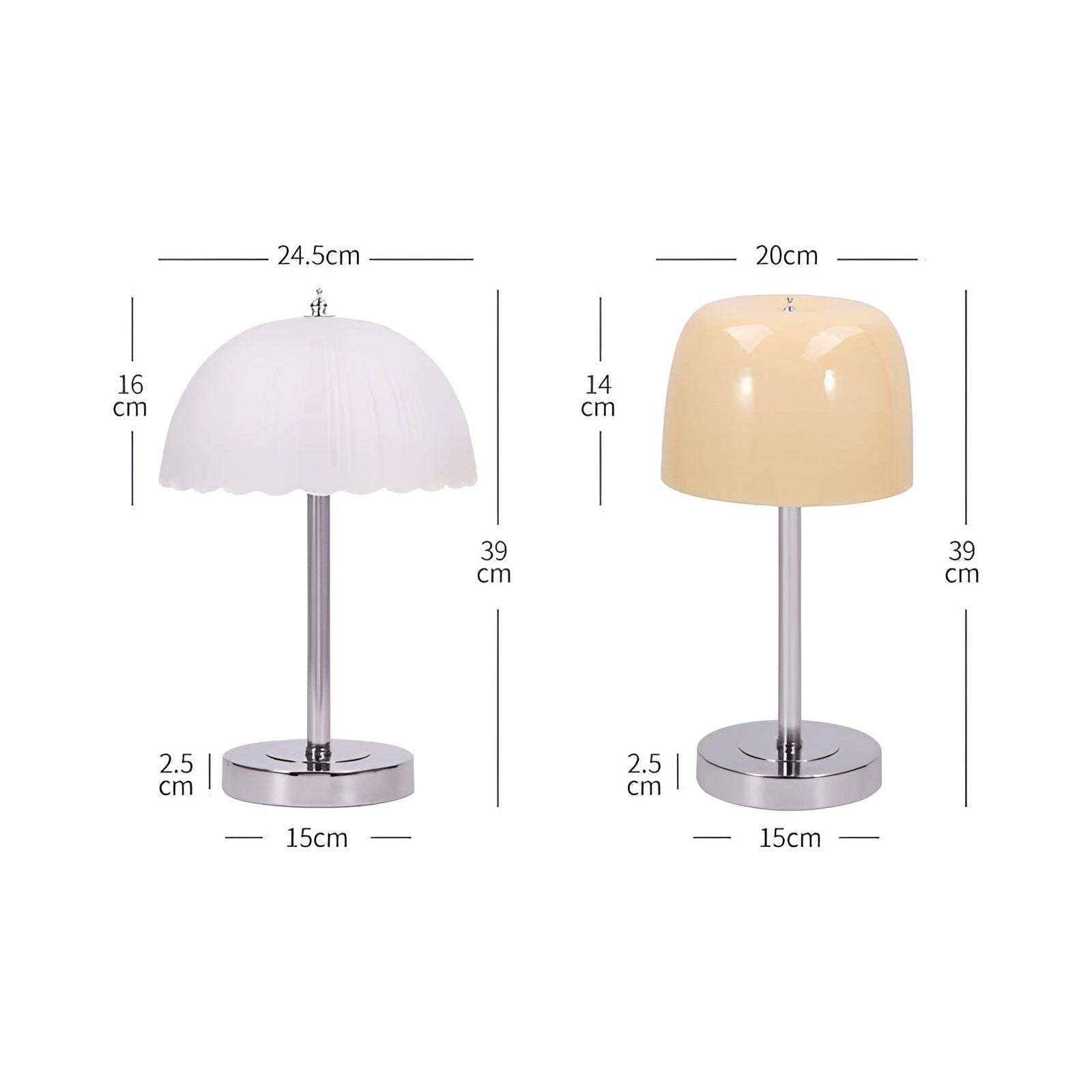 ModernGleam Lamp - Moderne Minimalistische Pilz Tischleuchte