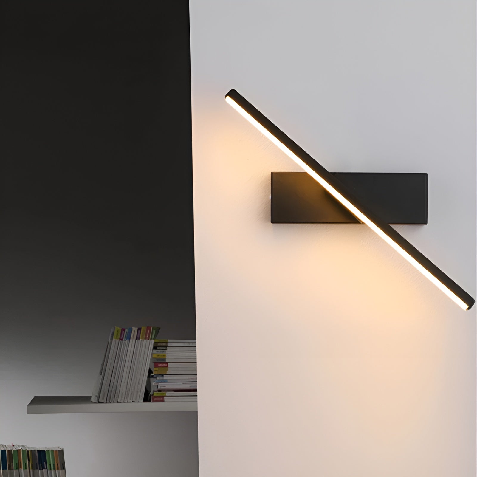 Schwenkbare LED-Wandleuchte – 330° Drehbar und Verstellbar | Modernes Aluminium-Design für Innenräume