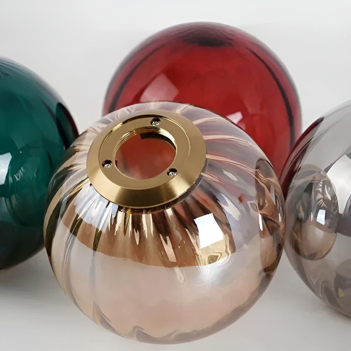 SphereBeam Light - Moderne Nordic Glasball LED Hängeleuchte Elegare