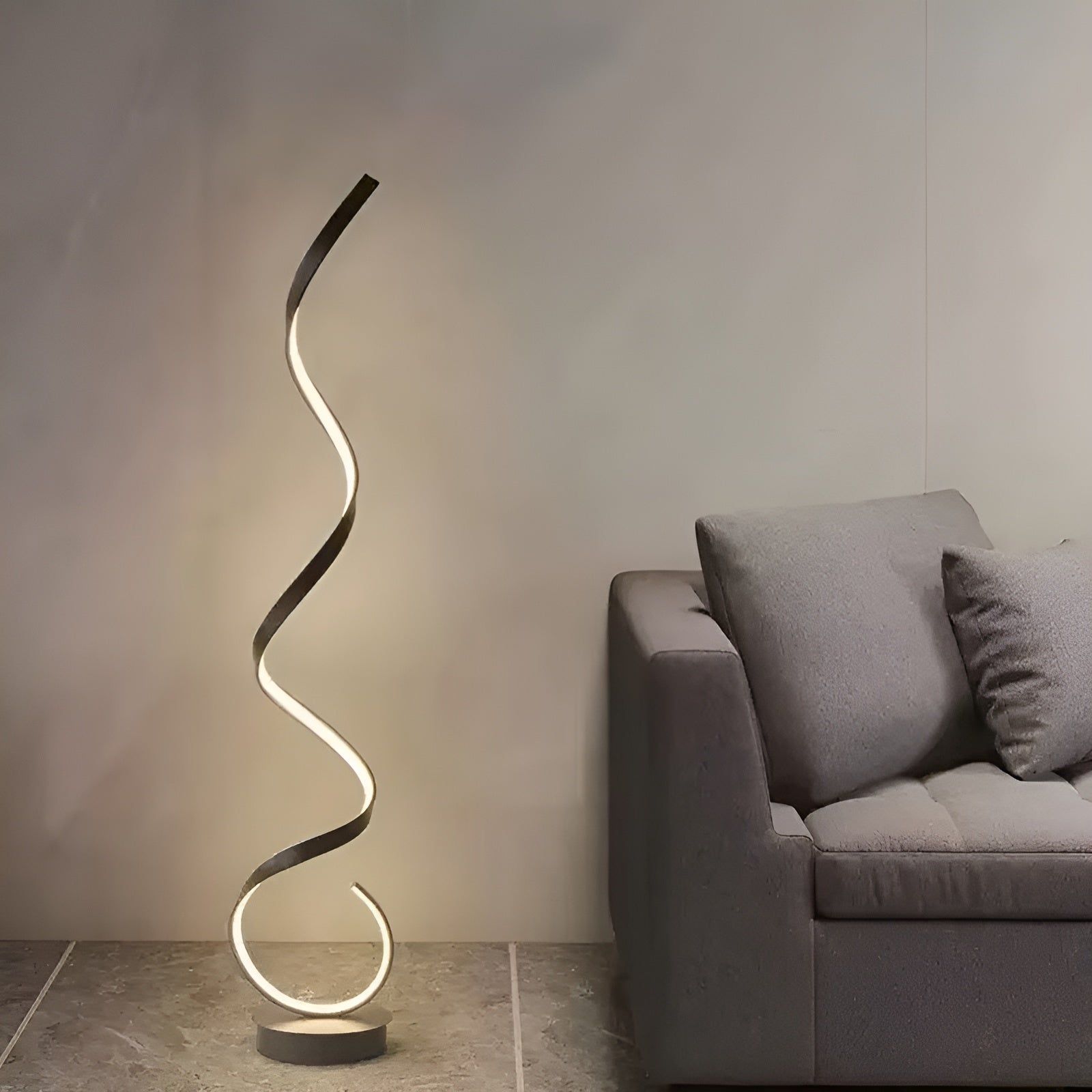 LumoCurve Light - Moderne LED Leuchte für Wohnzimmer