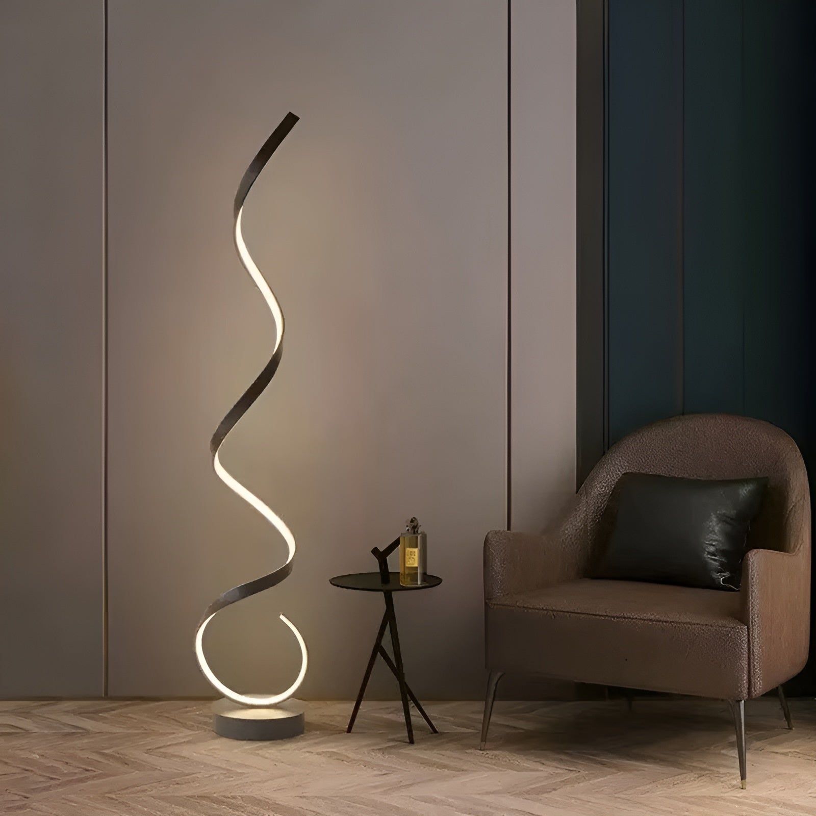 LumoCurve Light - Moderne LED Leuchte für Wohnzimmer