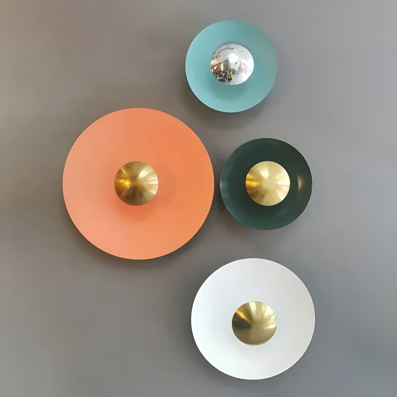 Runde LED-Wandleuchte – Modernes Design mit sanftem Licht