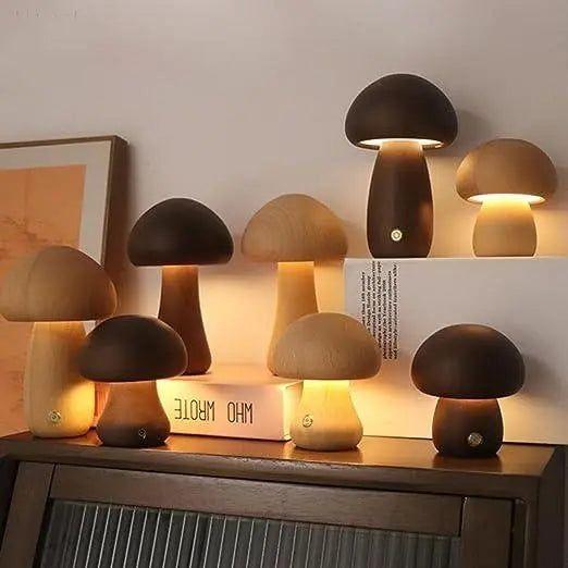 Mushroom Lamp - Pilz Nachttischleuchte - Elegare - DEA019 -   