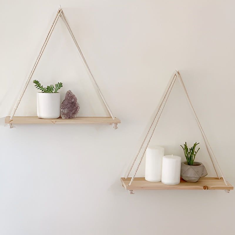 Chic SwingShelf - Minimalistisches Multifunktionales Hängendes Wandregal - Elegare