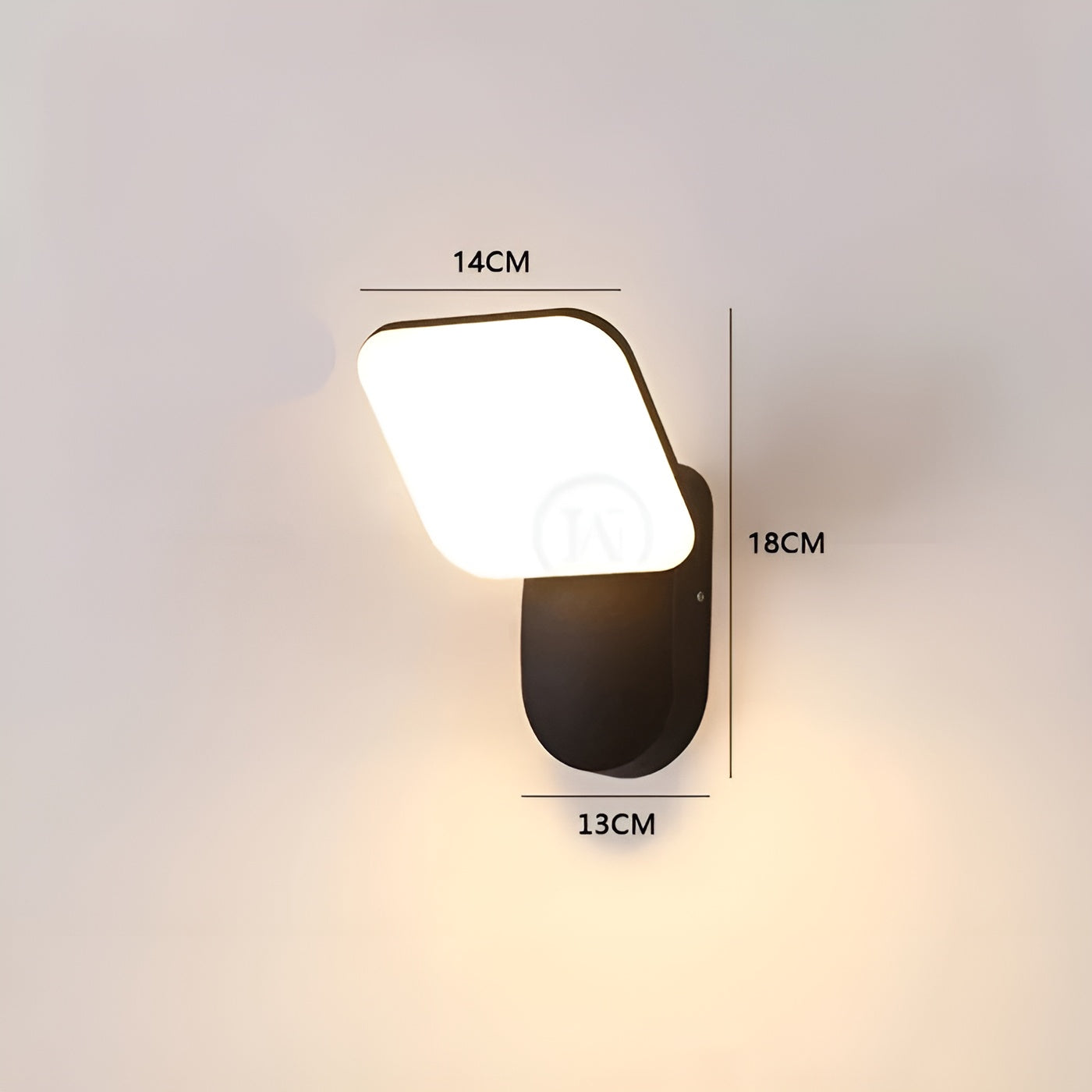 LED-Wandleuchte mit Bewegungsmelder – Automatisches Licht für Innen & Außen