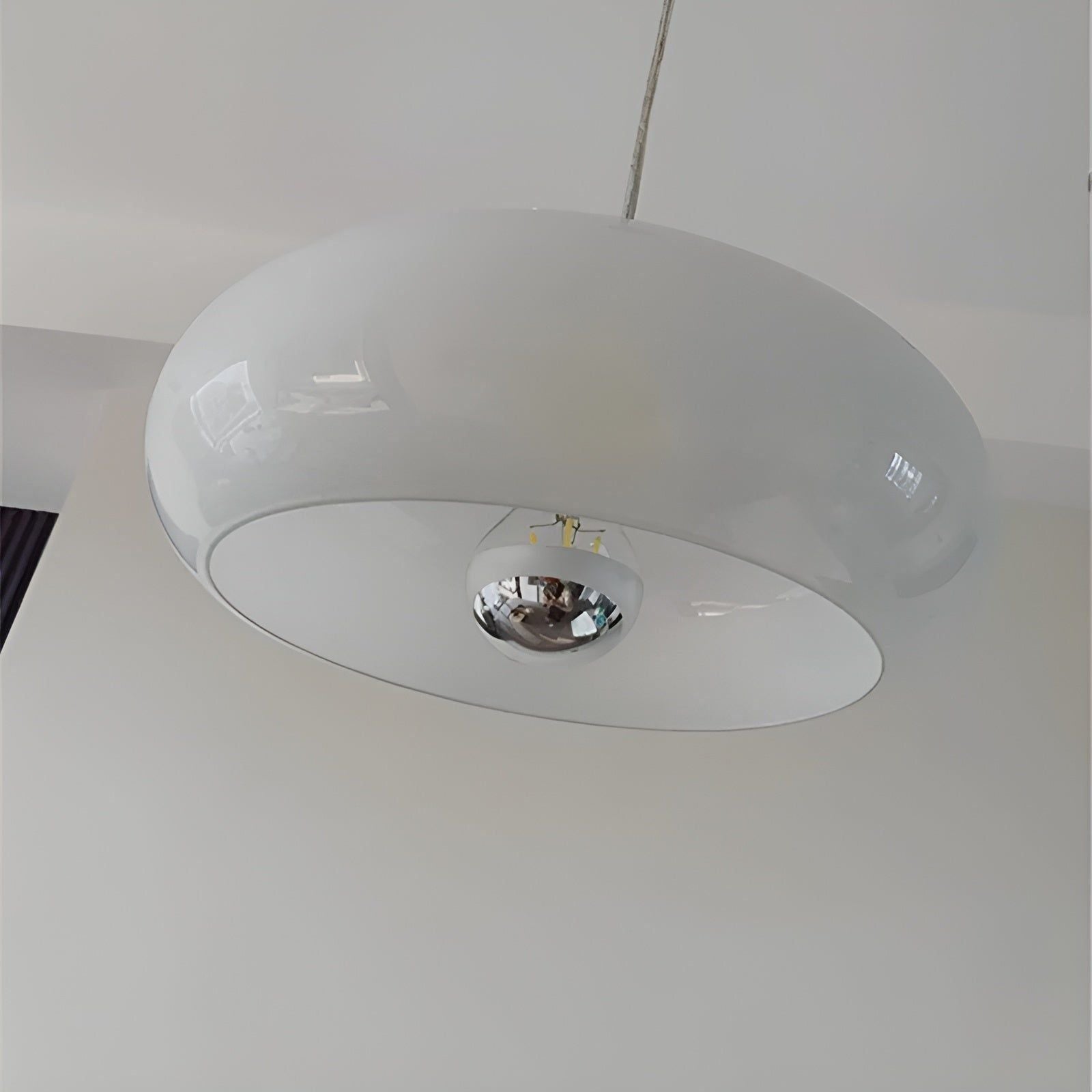 GlassGlow Lamp - Retro Nordic Glass LED Hängelampe Elegare