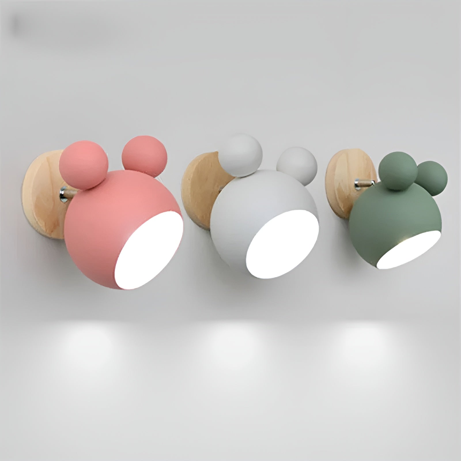 Wandleuchte im Mickey-Design – Dekorativ und Modern | Perfekt für Kinderzimmer & Wohnzimmer