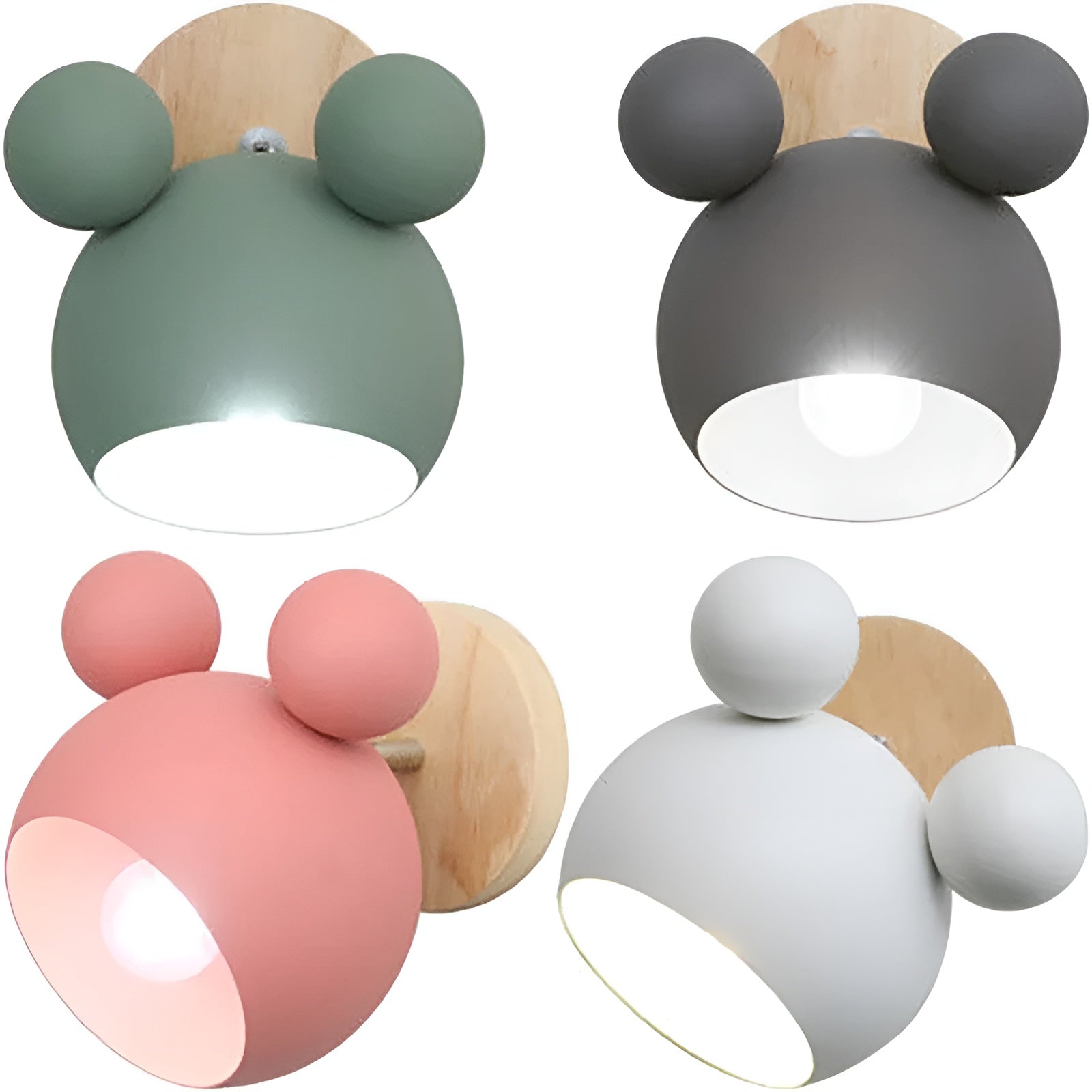 Wandleuchte im Mickey-Design – Dekorativ und Modern | Perfekt für Kinderzimmer & Wohnzimmer