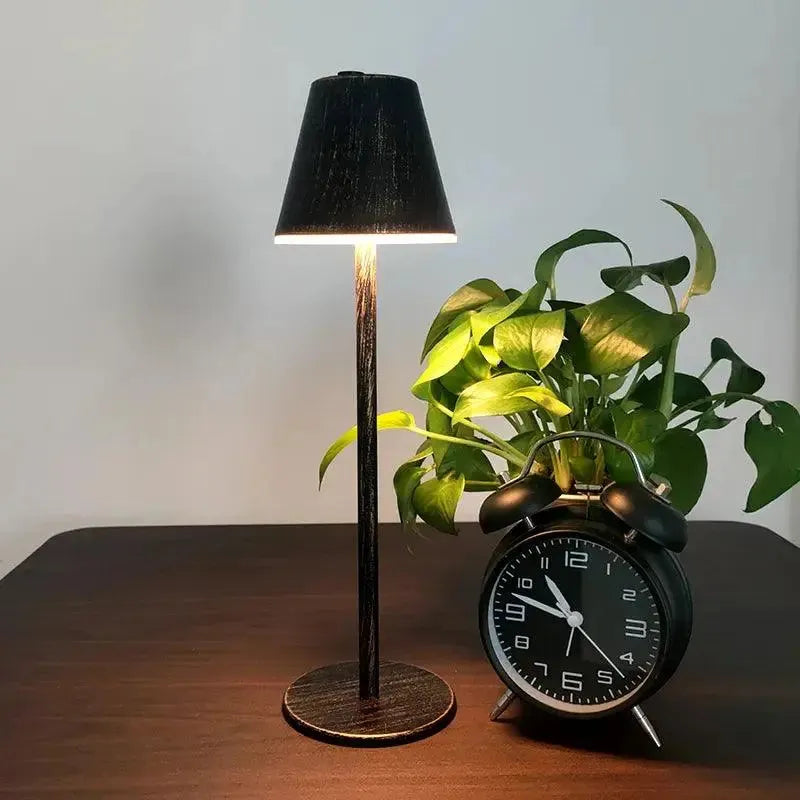 Nordic Sarios - Kabellose wiederaufladbare Lampe - Elegare - DEA128 -  Bronze 