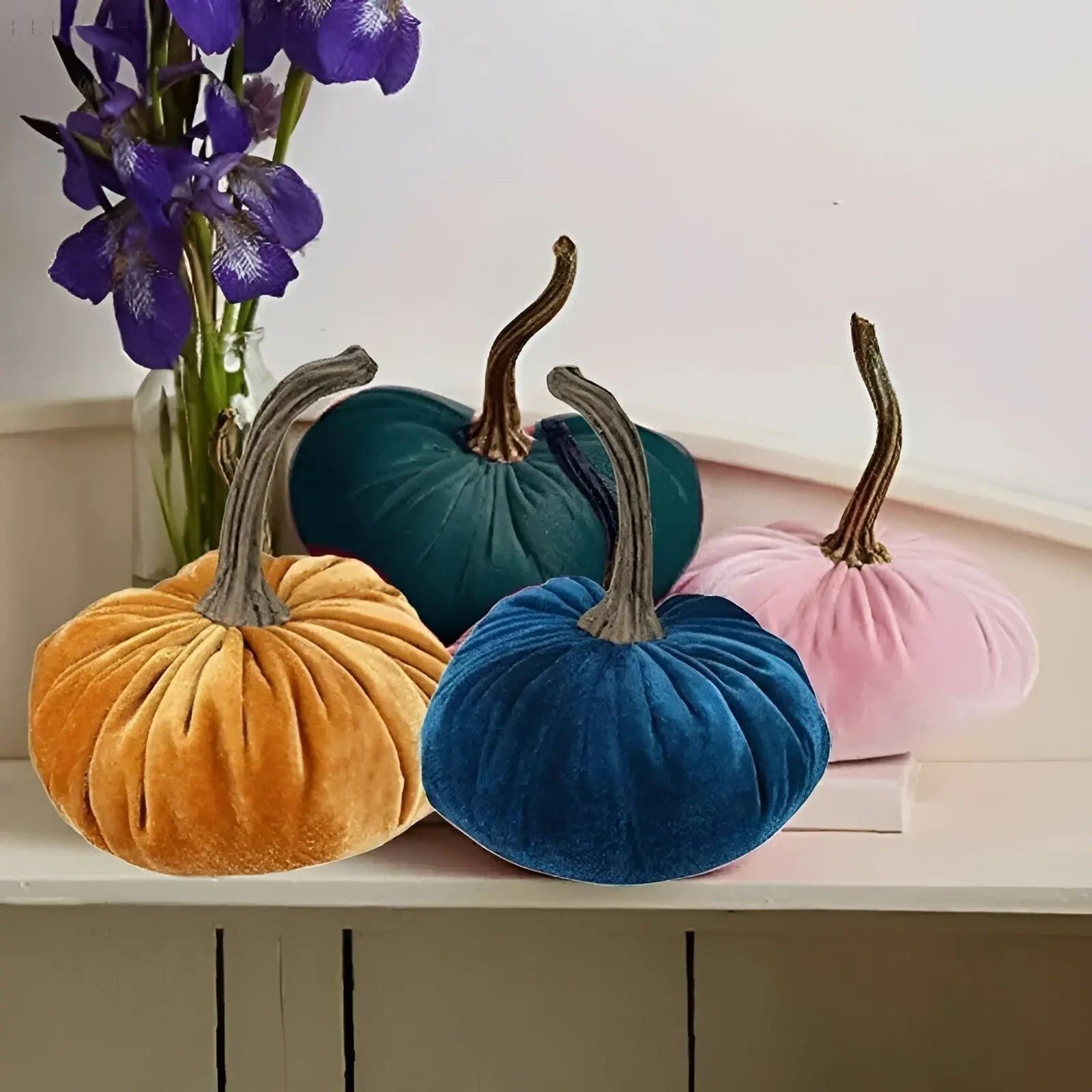 PumpkinPlush Pillow - Handgefertigtes weiches Halloween Kürbis Plüschkissen Elegare