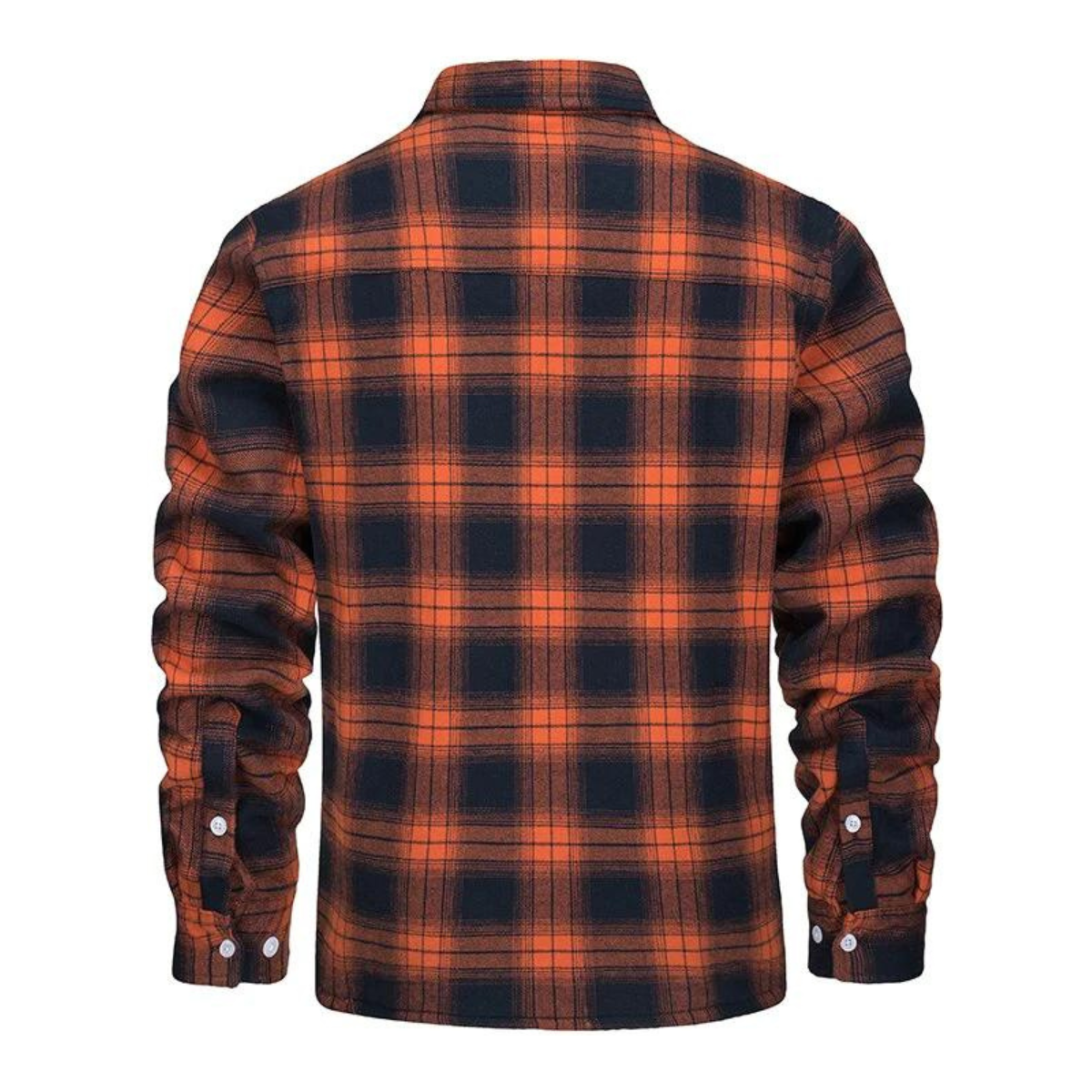 Jasper Jacket - Casual Fleece Checked Jacket for Men