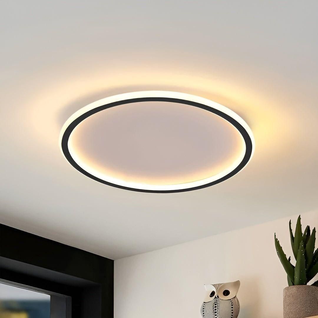 RadianceRound Light - Moderne Runde LED-Deckenleuchte Elegare