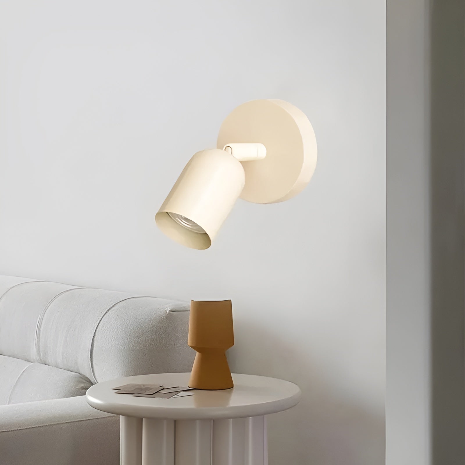 Wandleuchte im Nordic Design – Dezente Pastellfarben | Dekorativ für Wohnzimmer und Schlafzimmer