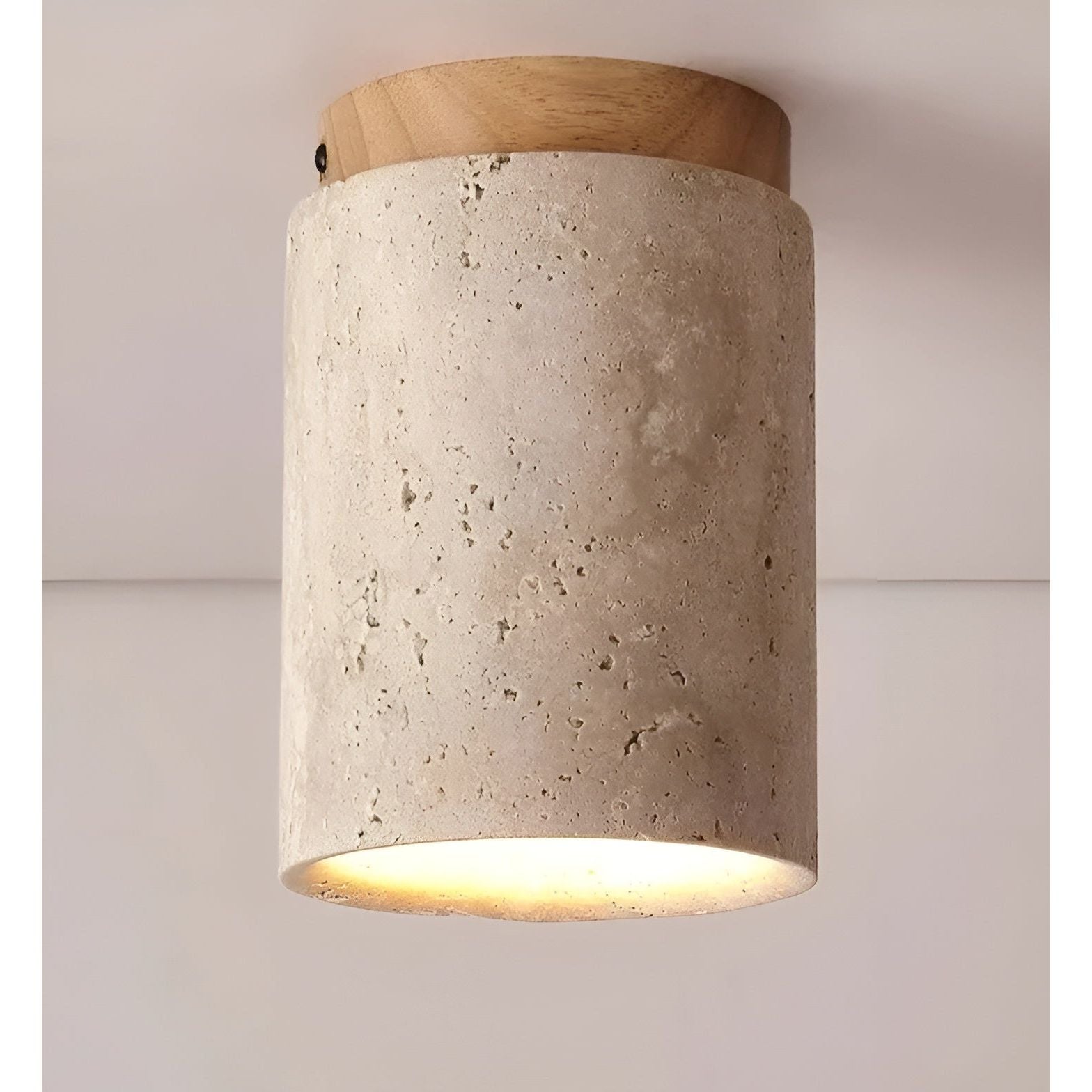 RusticAura Lights - Runde Wabi Sabi Japanische Designlampe Elegare