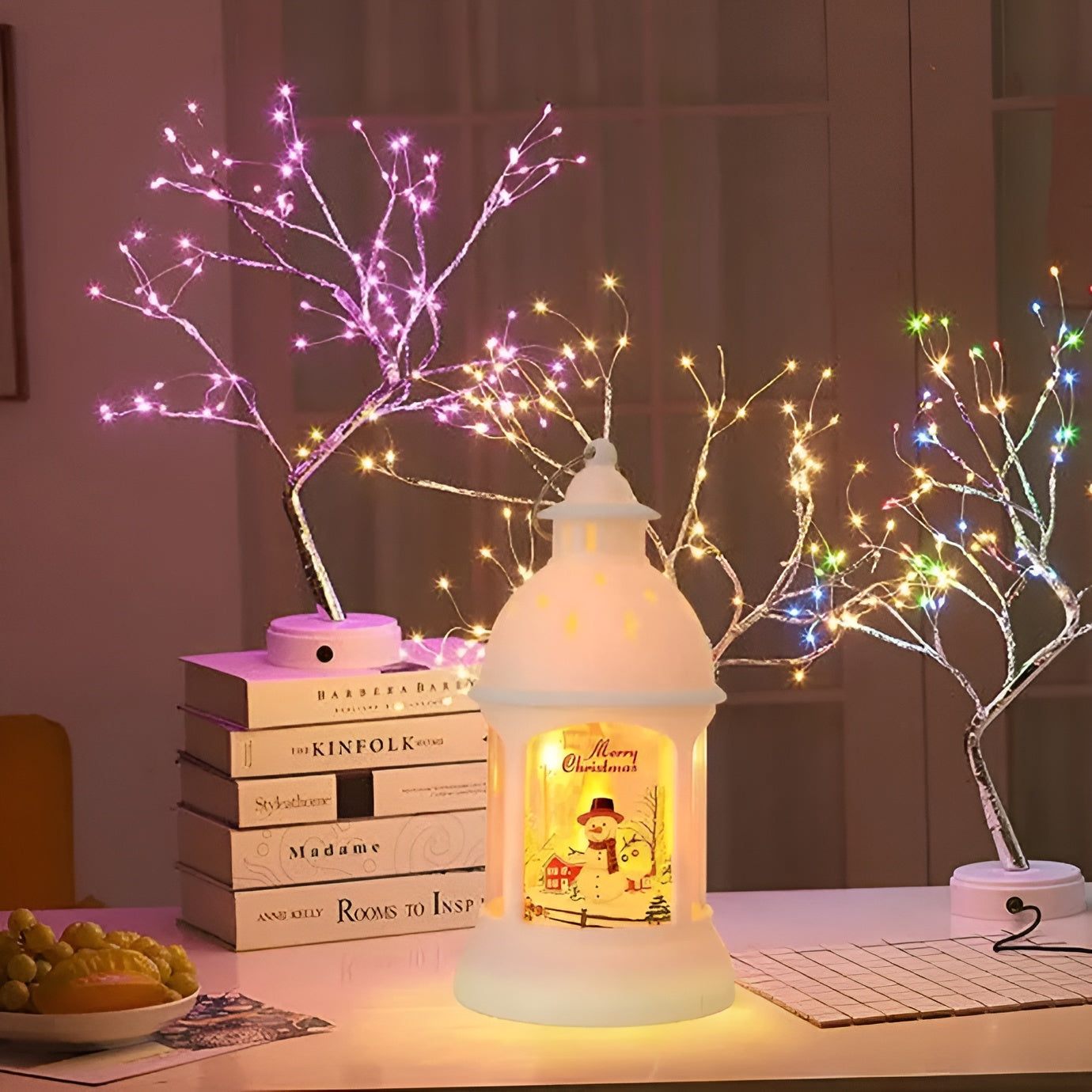 LED Weihnachtslaterne – Magische Dekoration mit Warmem Licht | Perfekt für Festliche Stimmung