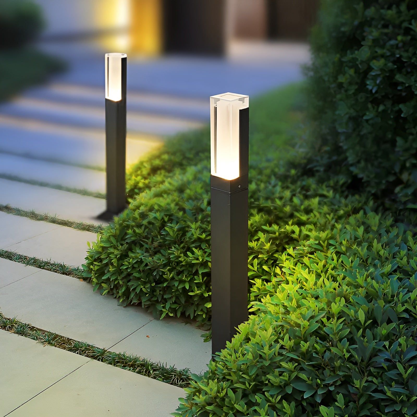 LuxeGarden Glow - Moderne LED-Landschaftsgartenbeleuchtung - Elegare