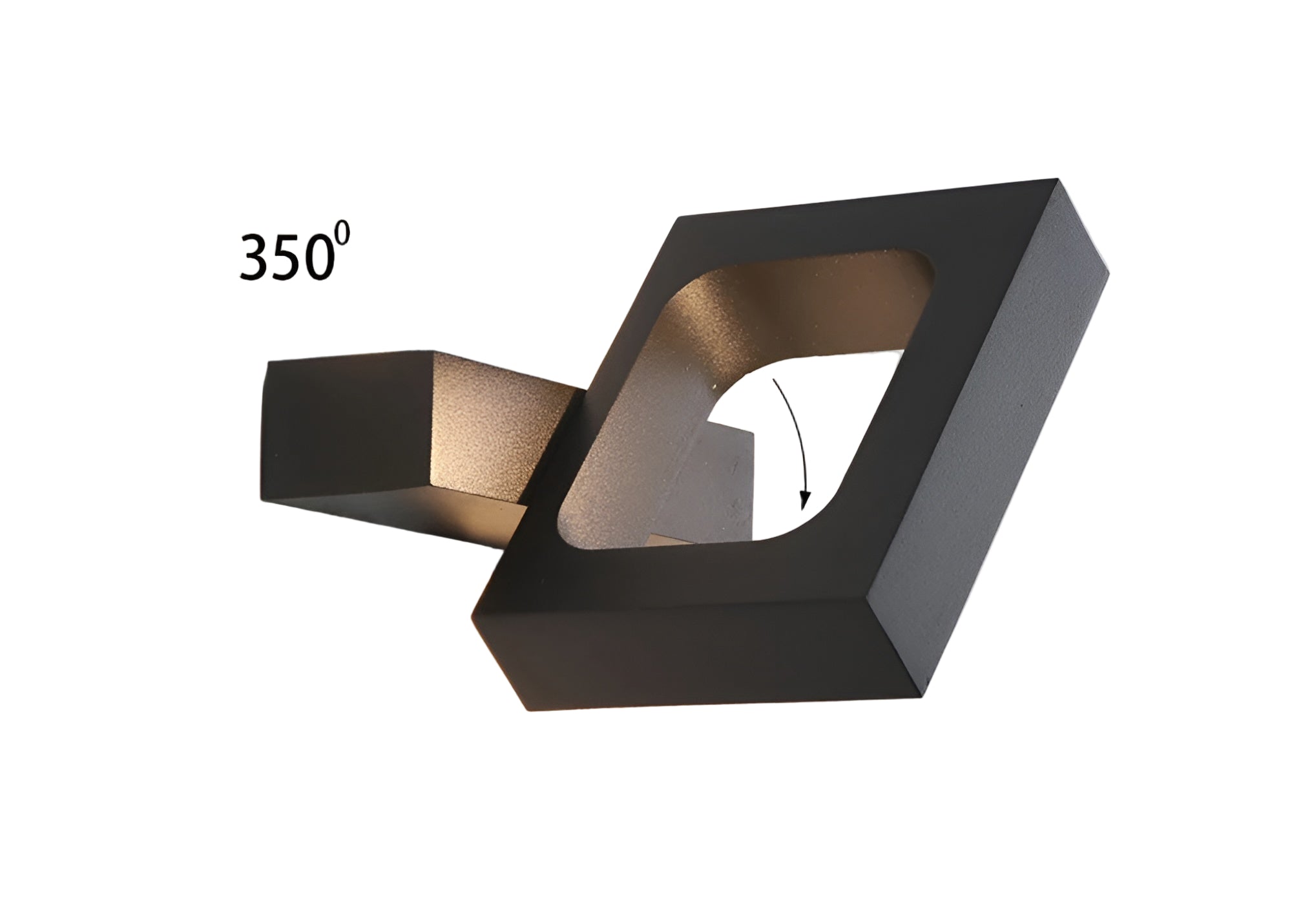 360° Drehbare Led-wandleuchte – Stilvolle Und Helle Beleuchtung |  Verstellbare Wandbeleuchtung Für Ihr Zuhause