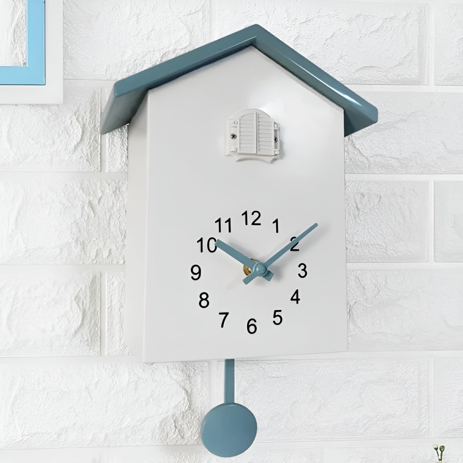 Moderne Kuckucksuhr mit Musikbox – Stilvolle Wanduhr aus hochwertigem ABS | Verstellbare Lautstärke