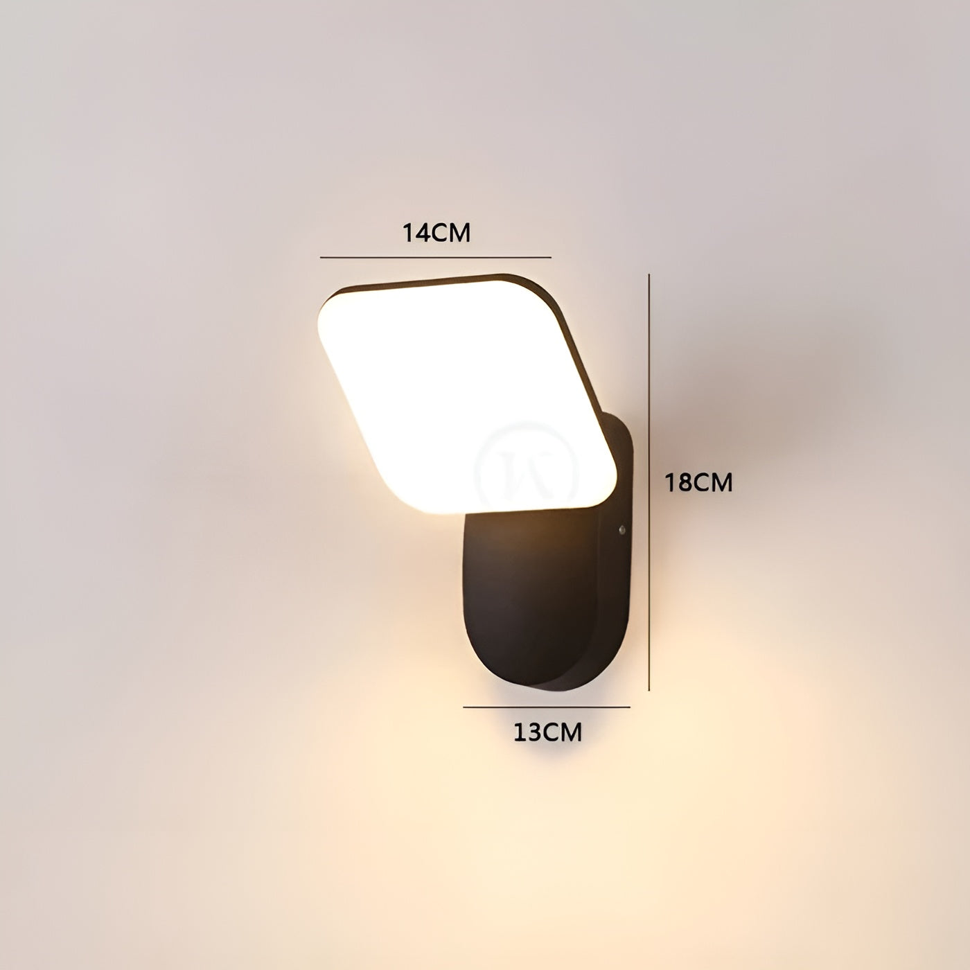 LED-Wandleuchte mit Bewegungsmelder – Automatisches Licht für Innen & Außen