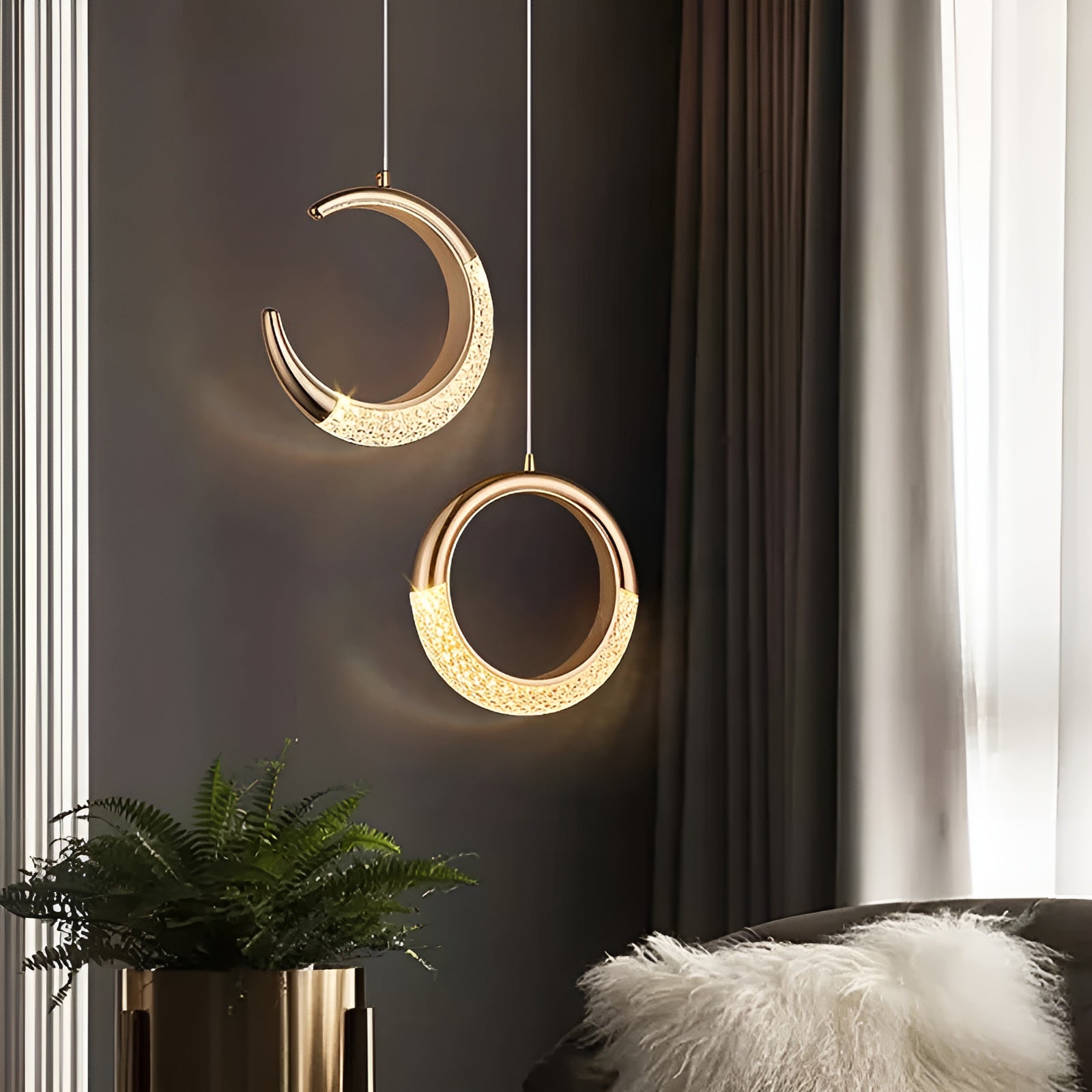 Minimalistische Pendelleuchte– Modern & Zeitlos | Stilvolle Beleuchtung für Innenräume