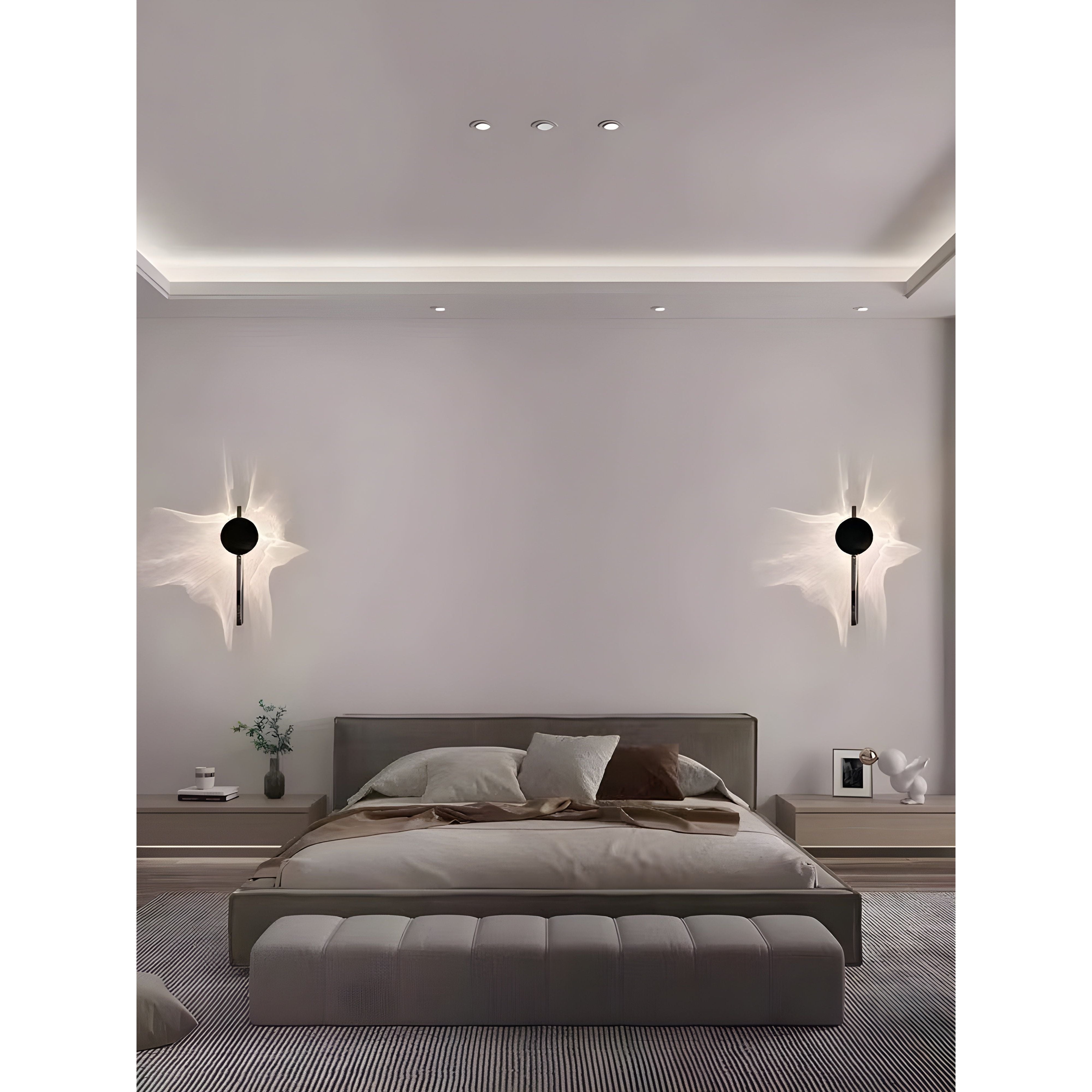 Stellar Light - Luxus Edelstahl Wandlampe für Zuhause