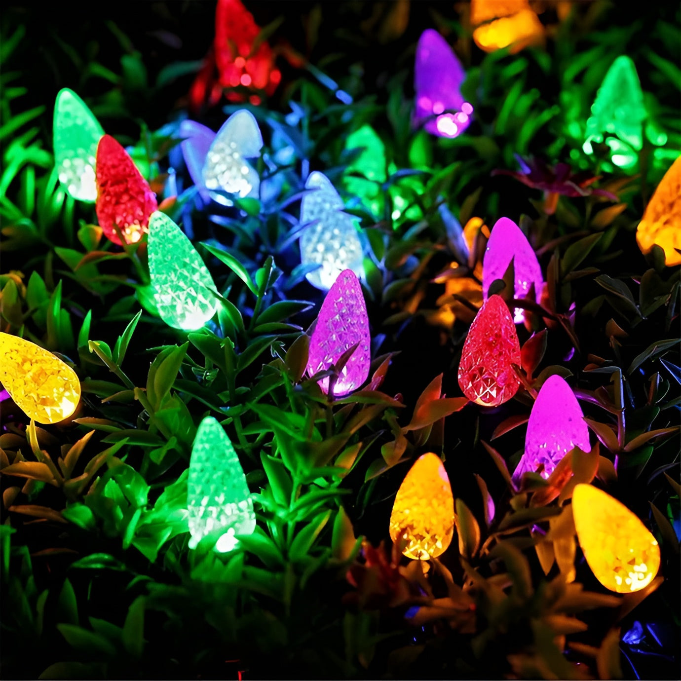 Lichterkette für Weihnachten – Dekorative LUXUS-Girlande mit 8 Lichtmodi | Perfekt für Innen & Außen