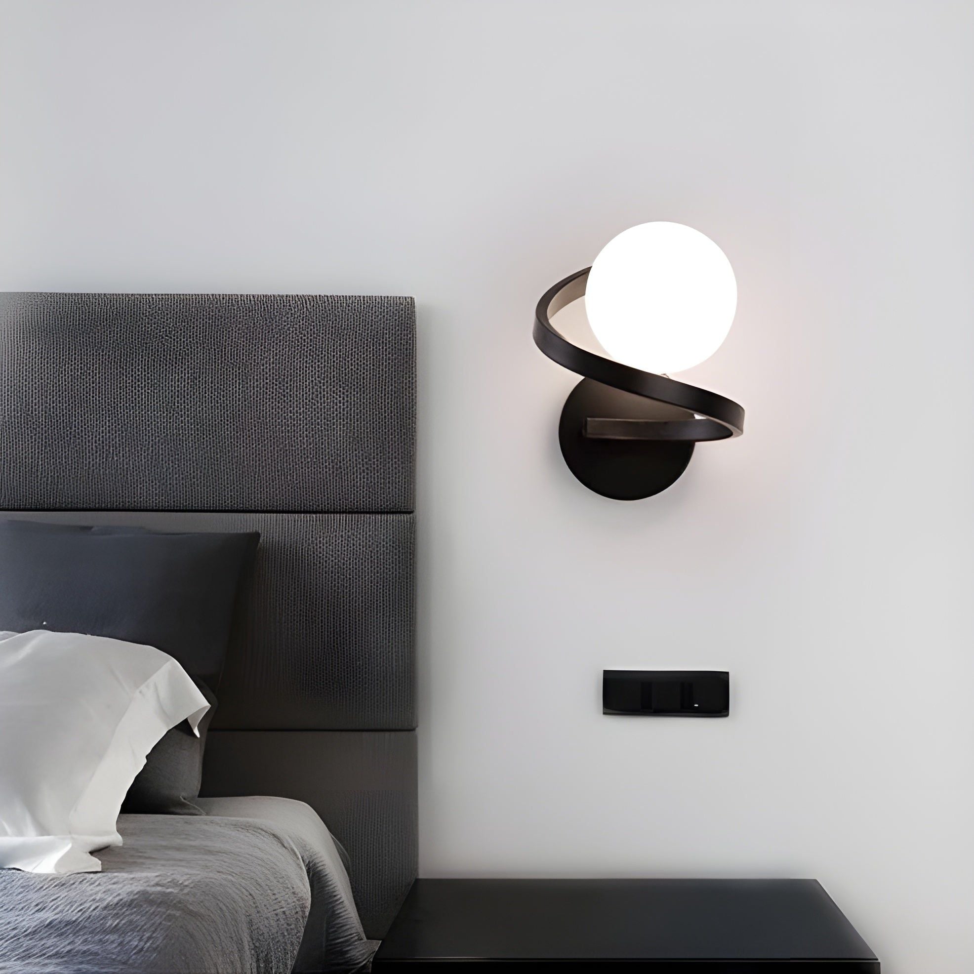 NordicLuxe Wall Light – Moderne Spiral-Wandleuchte für Ihr Zuhause