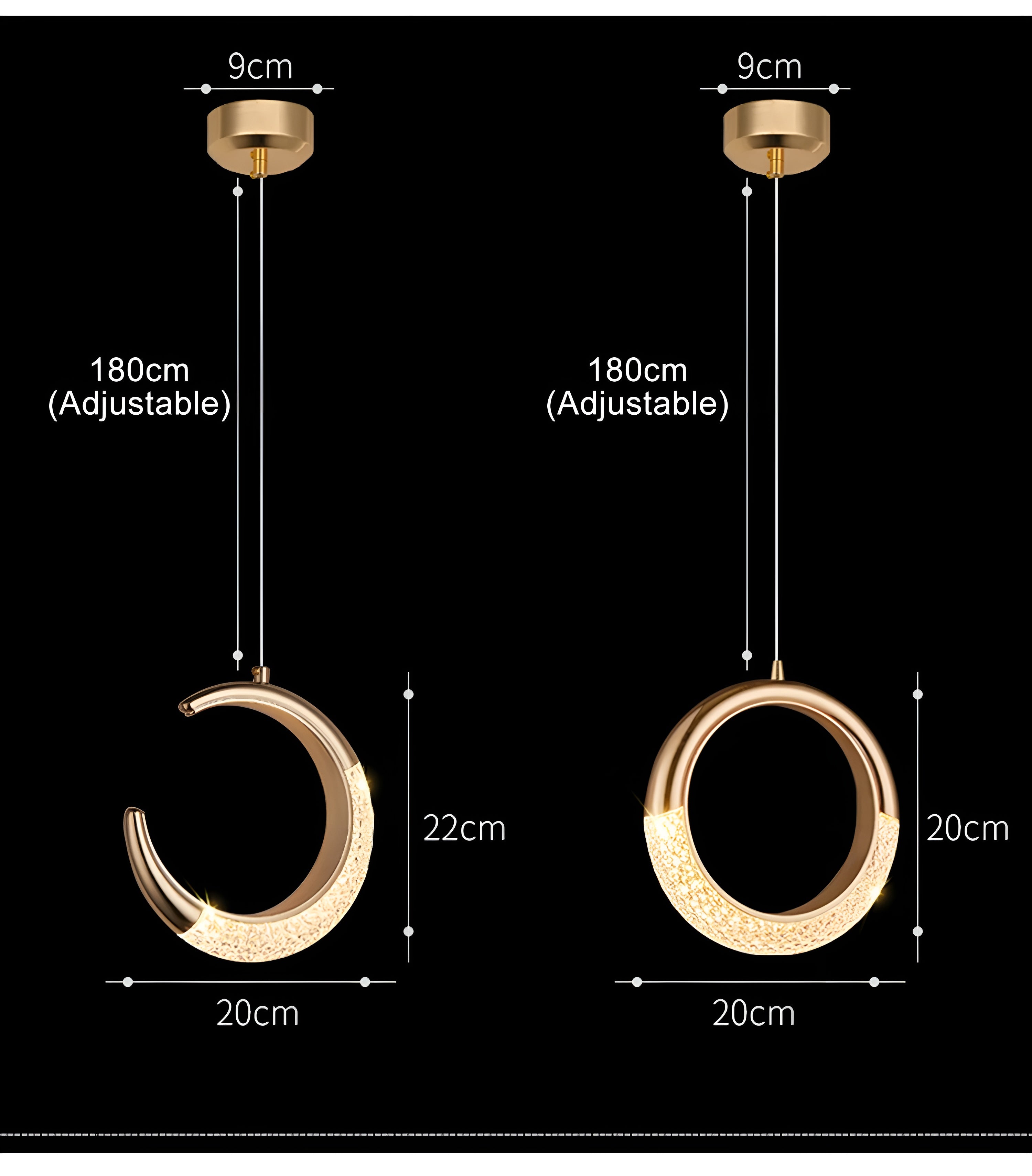 Minimalistische Pendelleuchte– Modern & Zeitlos | Stilvolle Beleuchtung für Innenräume