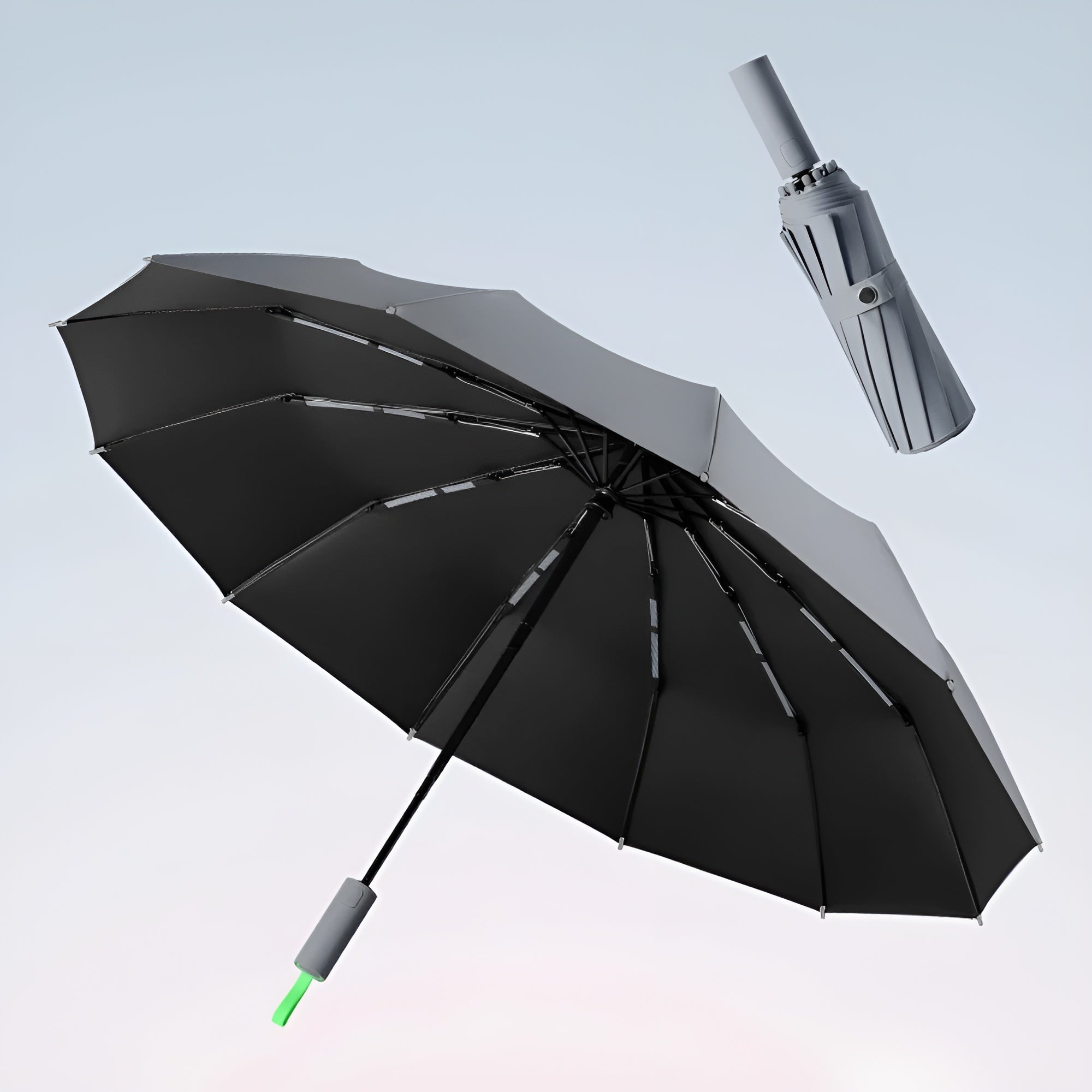 Taschenschirm – Wind- und Wasserdicht | Kompakt und Leicht für Unterwegs