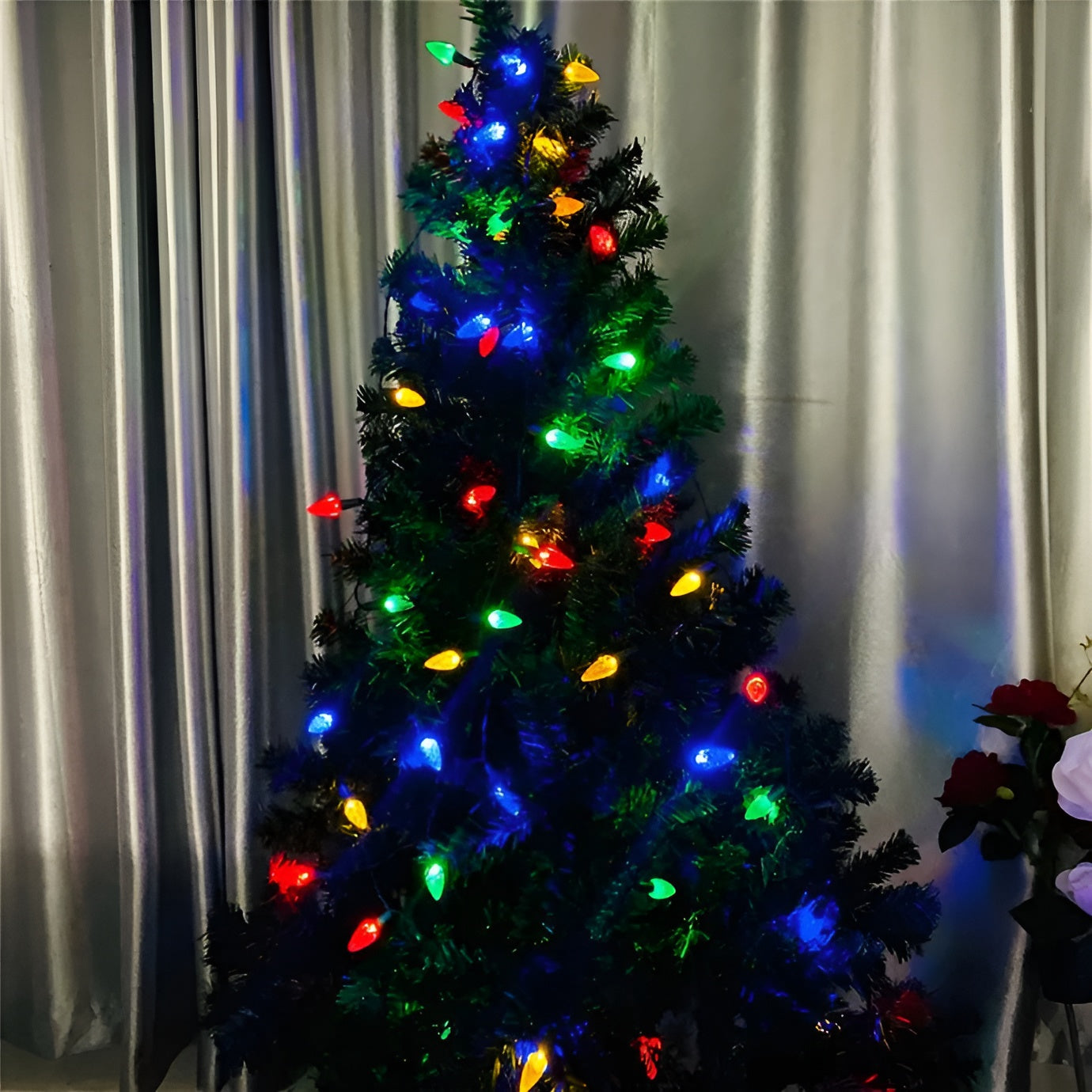 Lichterkette für Weihnachten – Dekorative LUXUS-Girlande mit 8 Lichtmodi | Perfekt für Innen & Außen