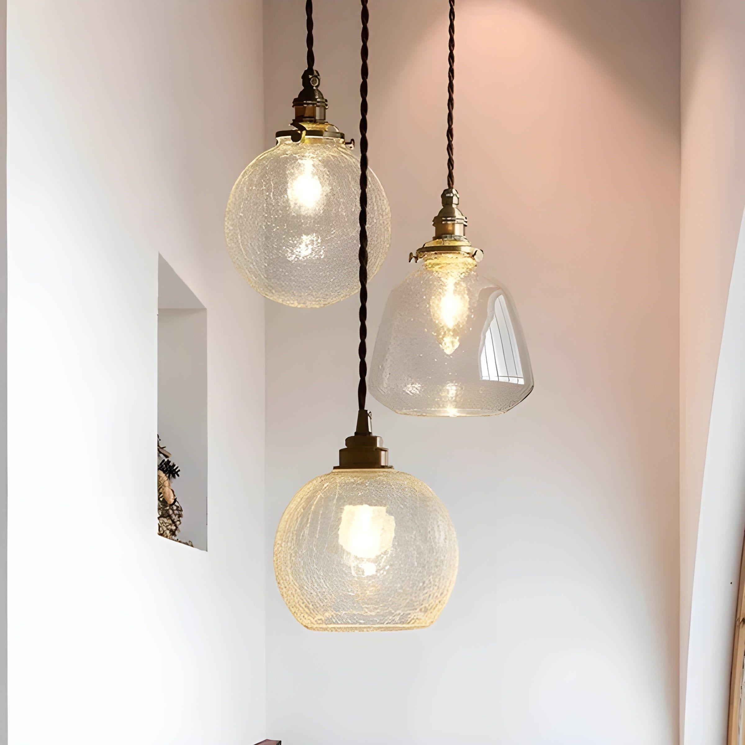 GlossyGlass Light - Nordische Kristallglas Minimalistische Pendelleuchte