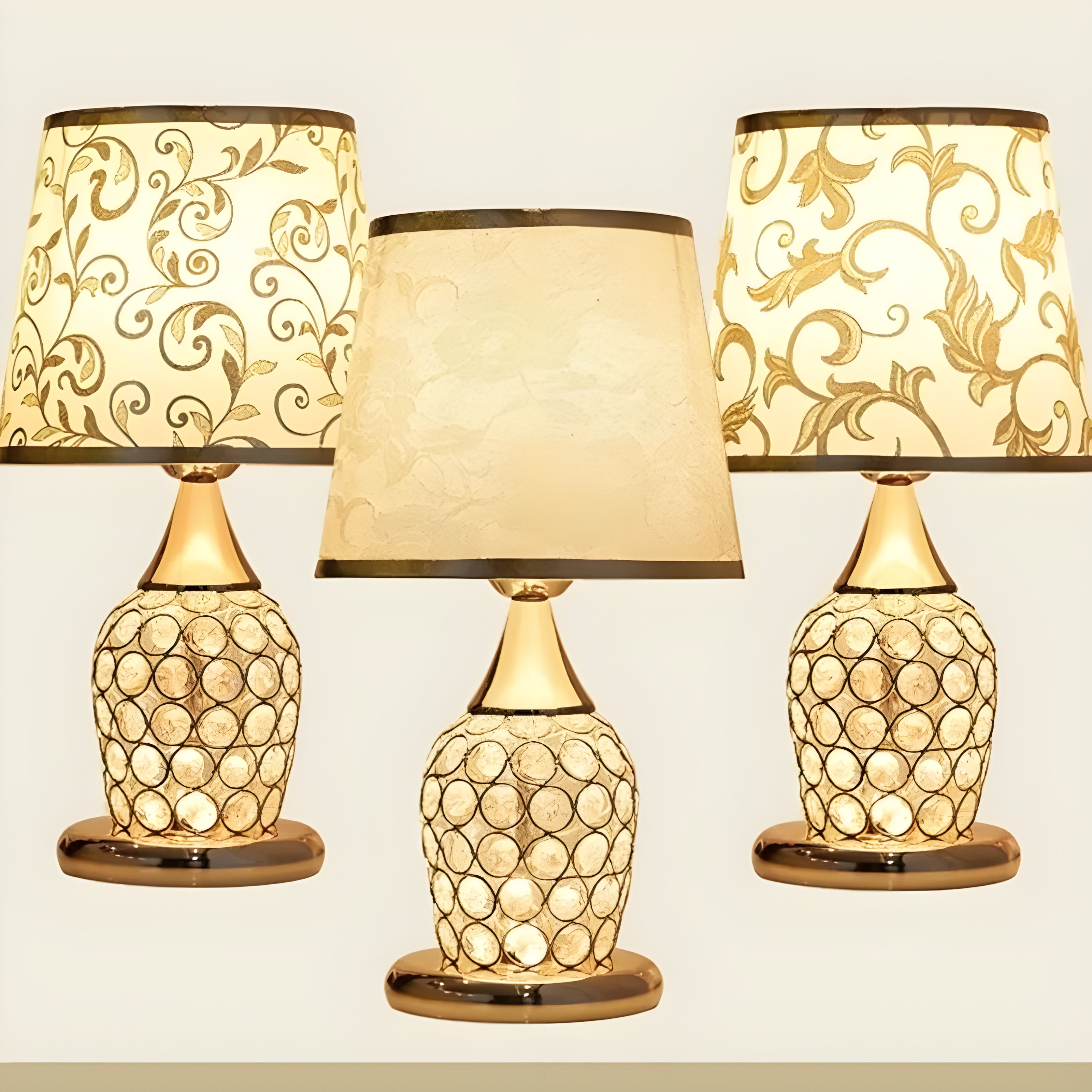 EnchantedAura Lampe – Moderne Kristalltischlampe