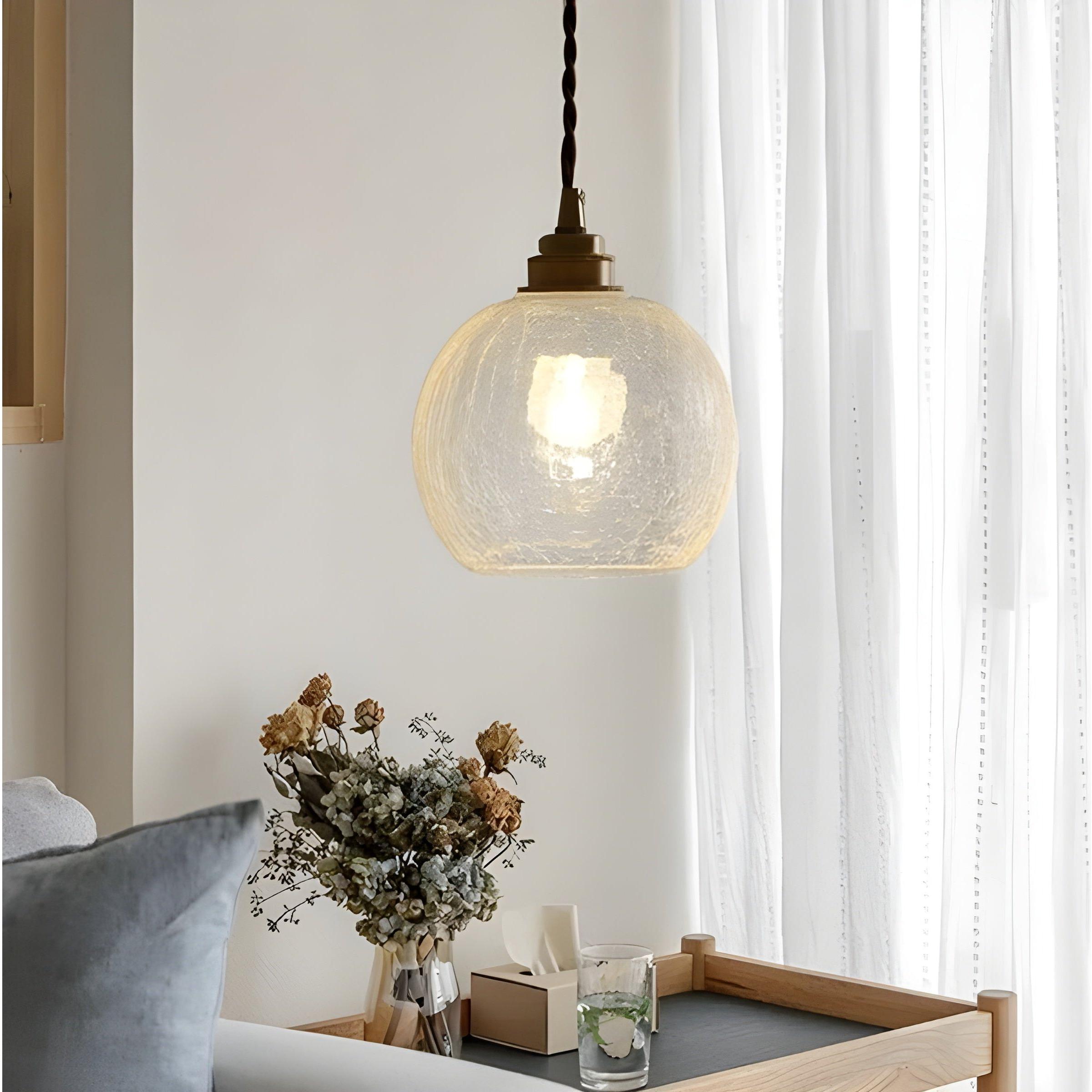 GlossyGlass Light - Nordische Kristallglas Minimalistische Pendelleuchte