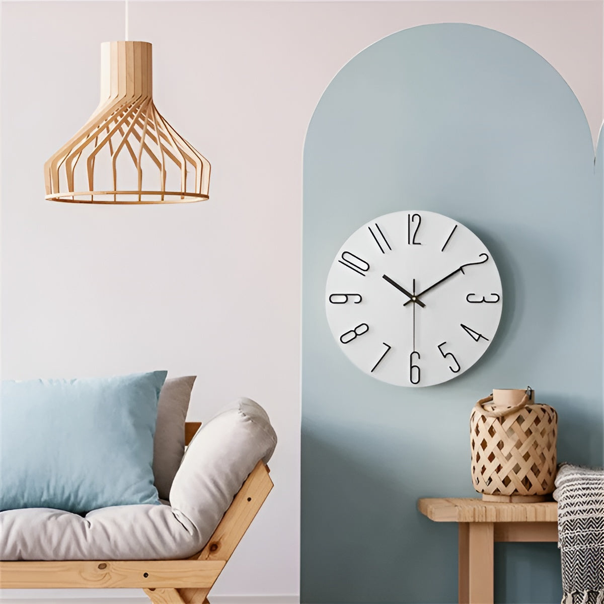 3D Wanduhr – Modern und Elegant | Dekorative Wanduhr für Wohnzimmer und Büro